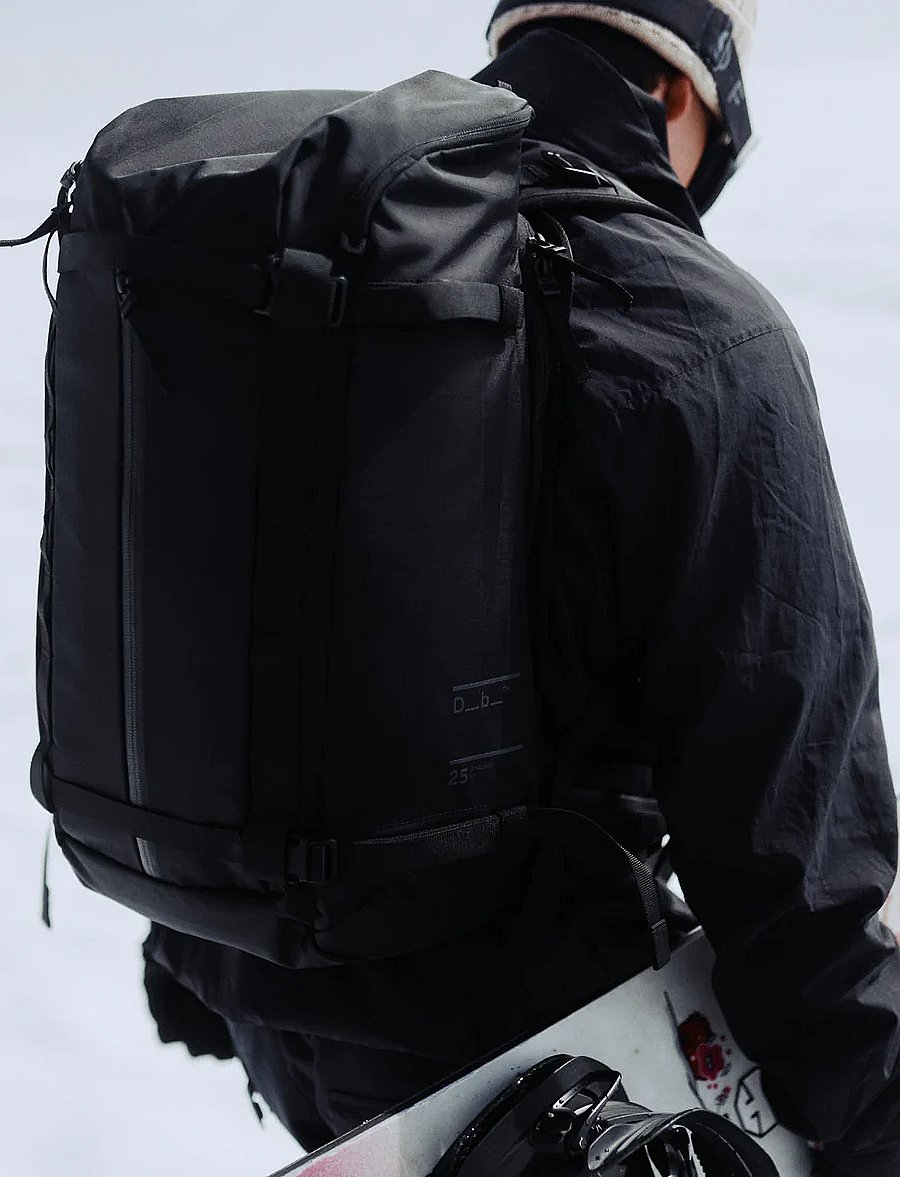 Db Journey - Backcountry Backpack 25L - Íþróttabakpokar - black out - 0