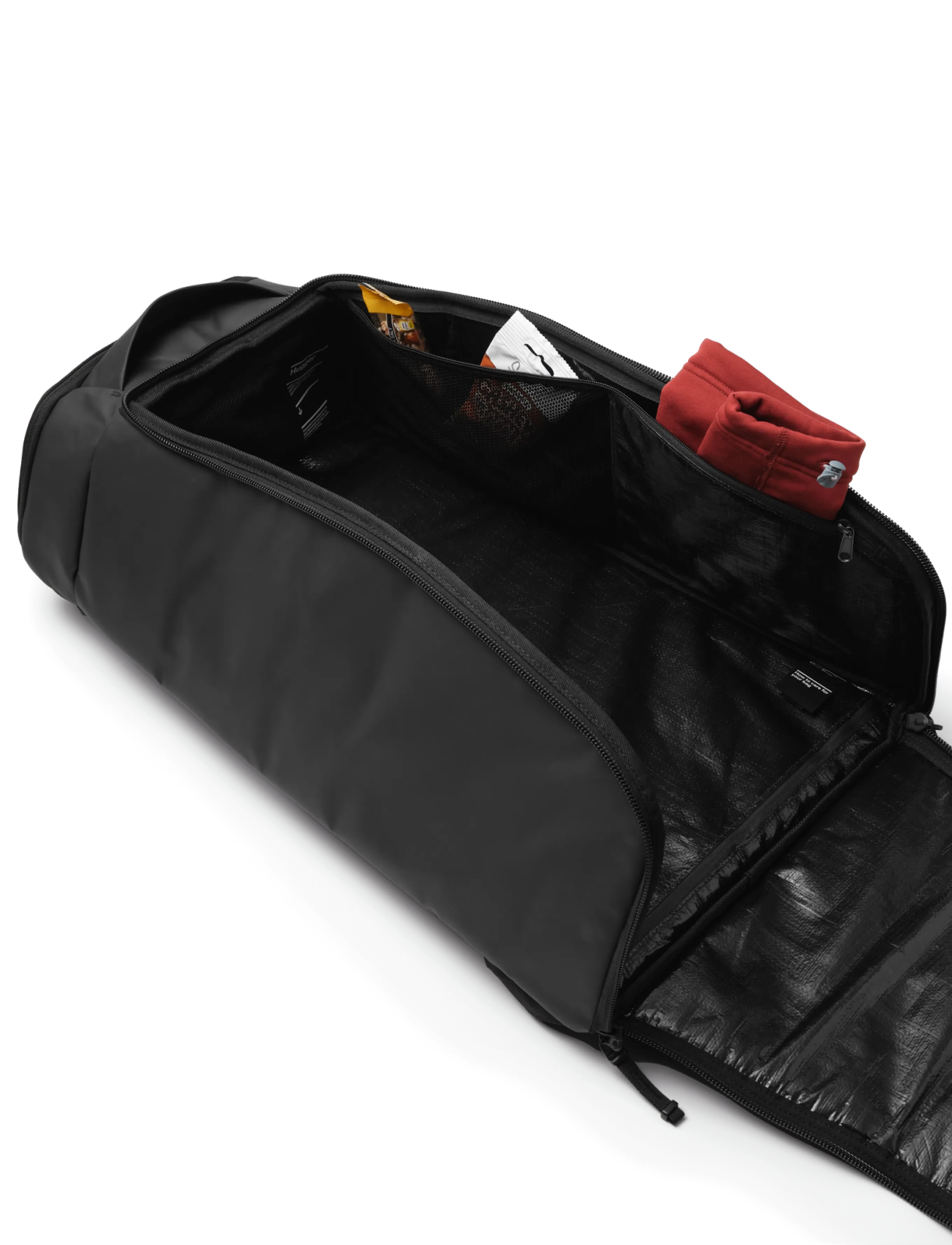 Db Journey - Hugger Bootpack 45L - sportryggsäckar - black out - 4