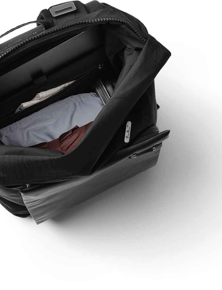 Db Journey - Entour Backpack 26L - sporta mugursomas - black out - 5