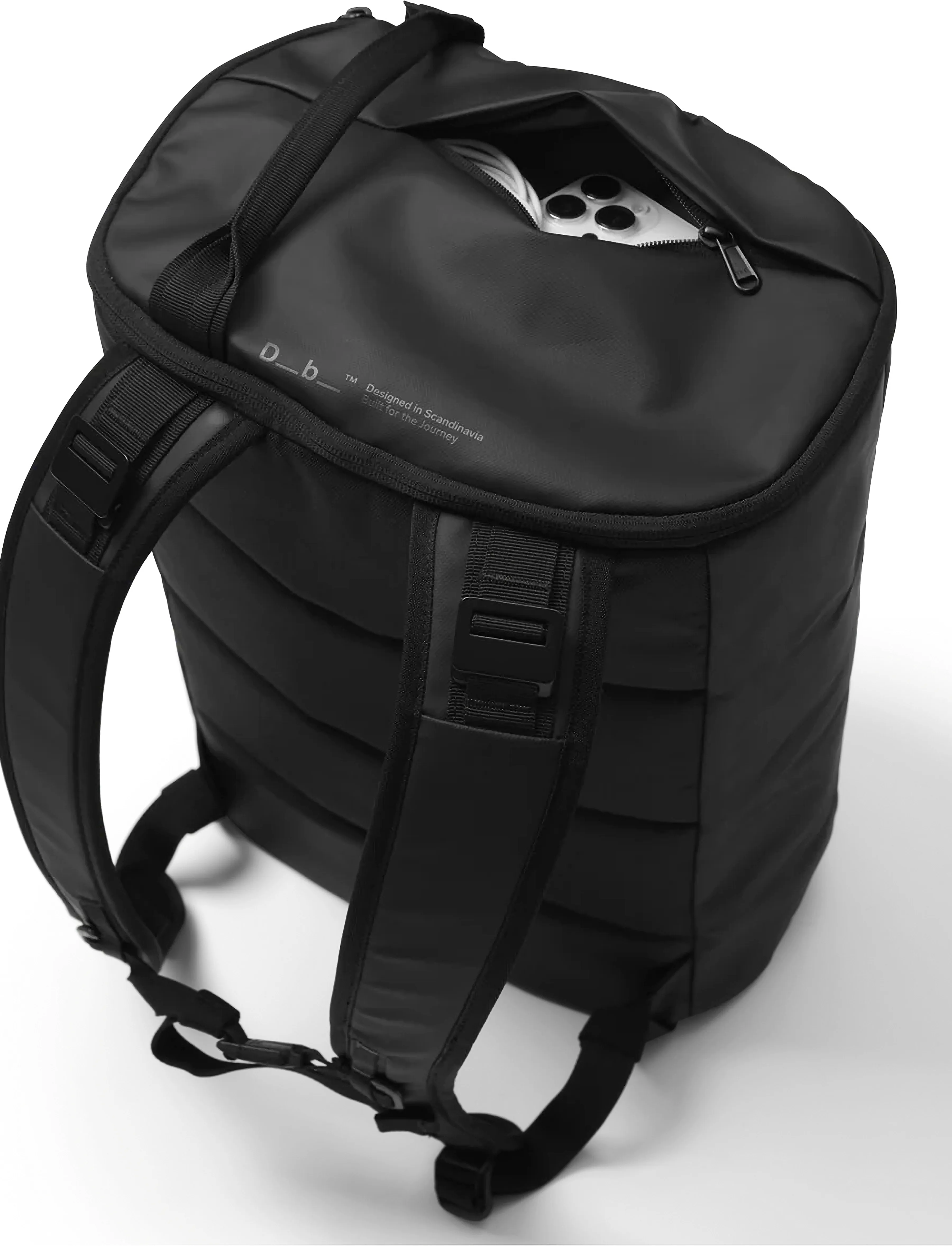 Db Journey Roamer Duffel Pack 25L - Sacs - BLACK OUT / black