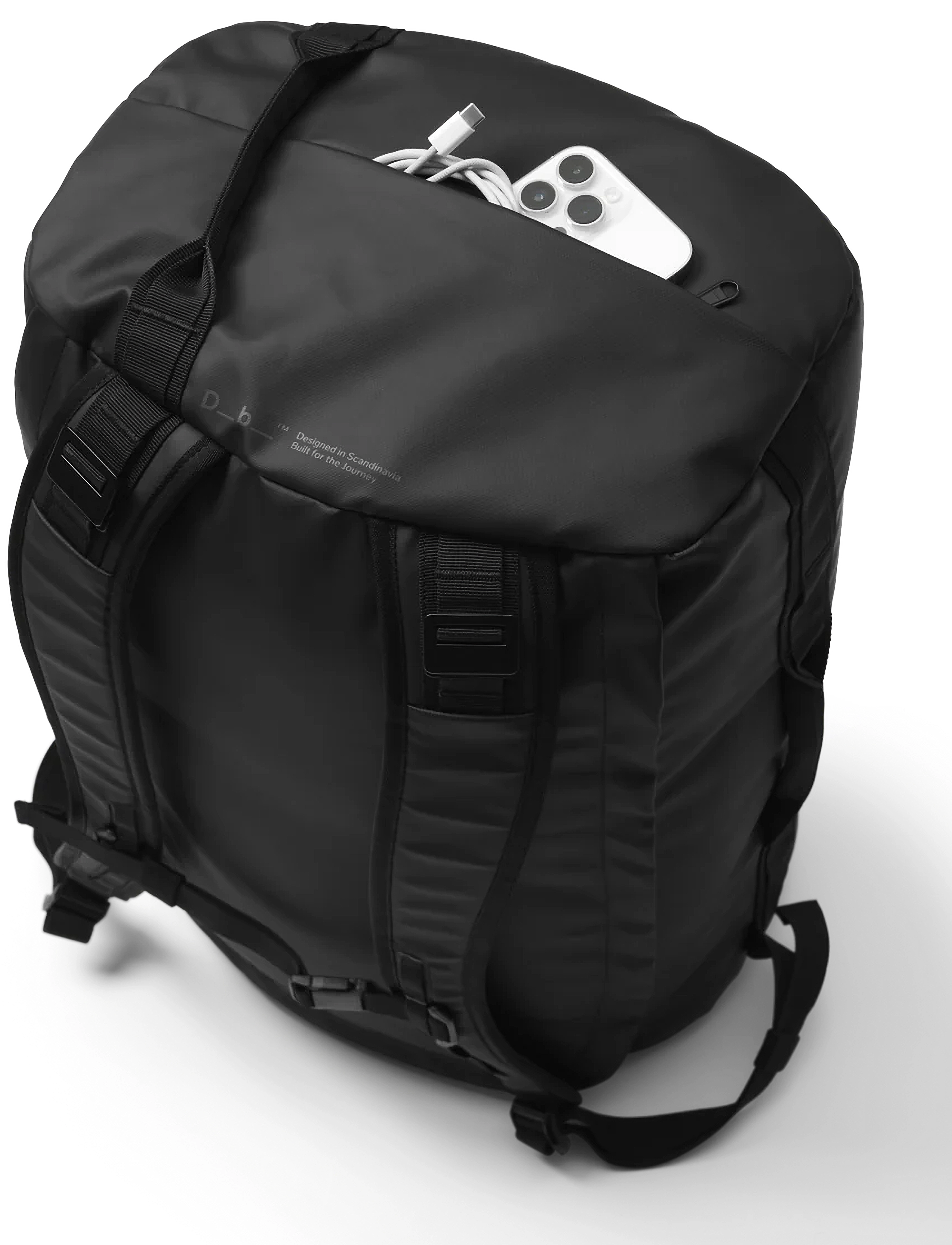 Db Journey - Roamer Duffel 40L - urheilureput - black out - 5
