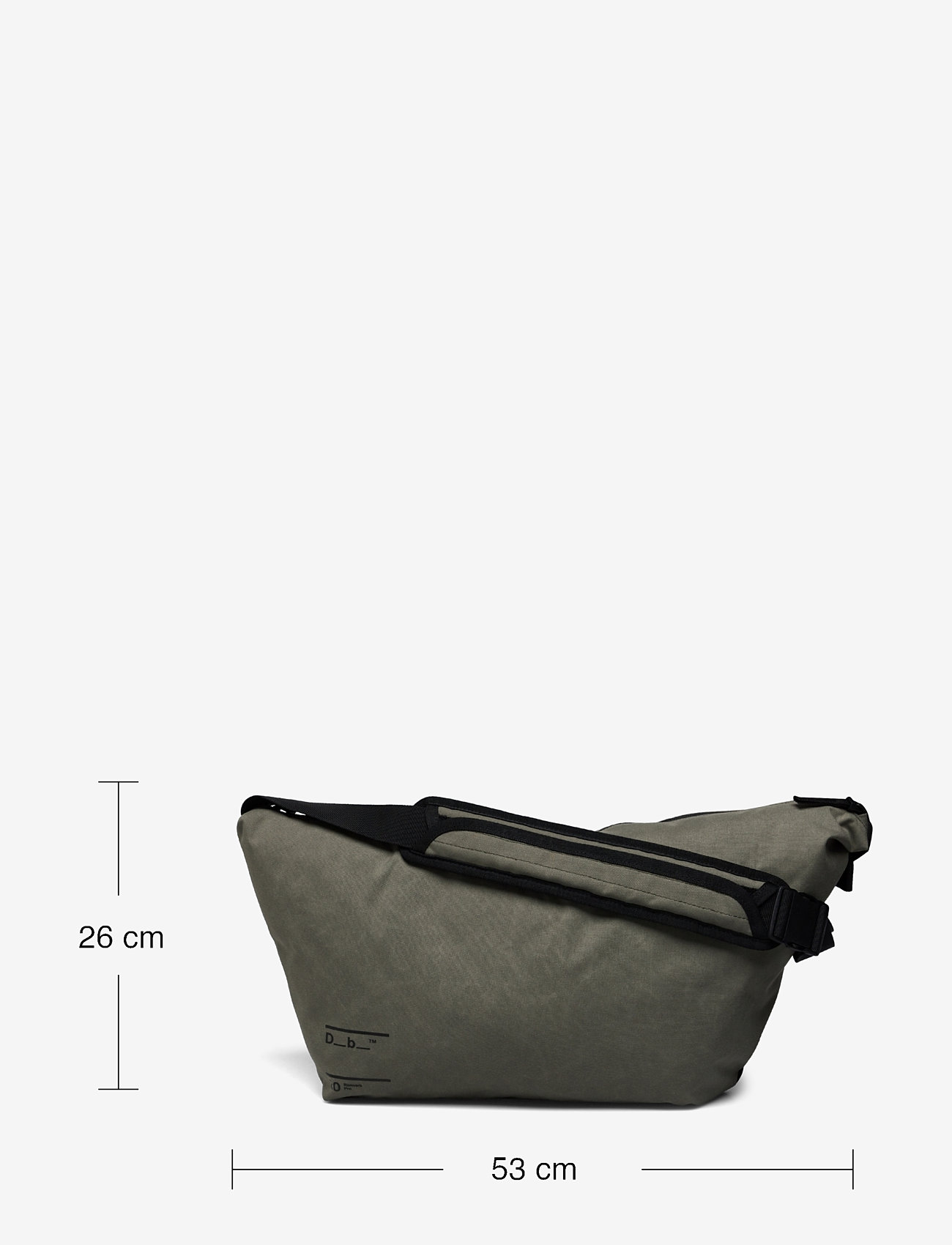 Db Journey - Ramverk Pro Sling Bag 20L - Üleõla- ja kõhukotid - forest green - 5