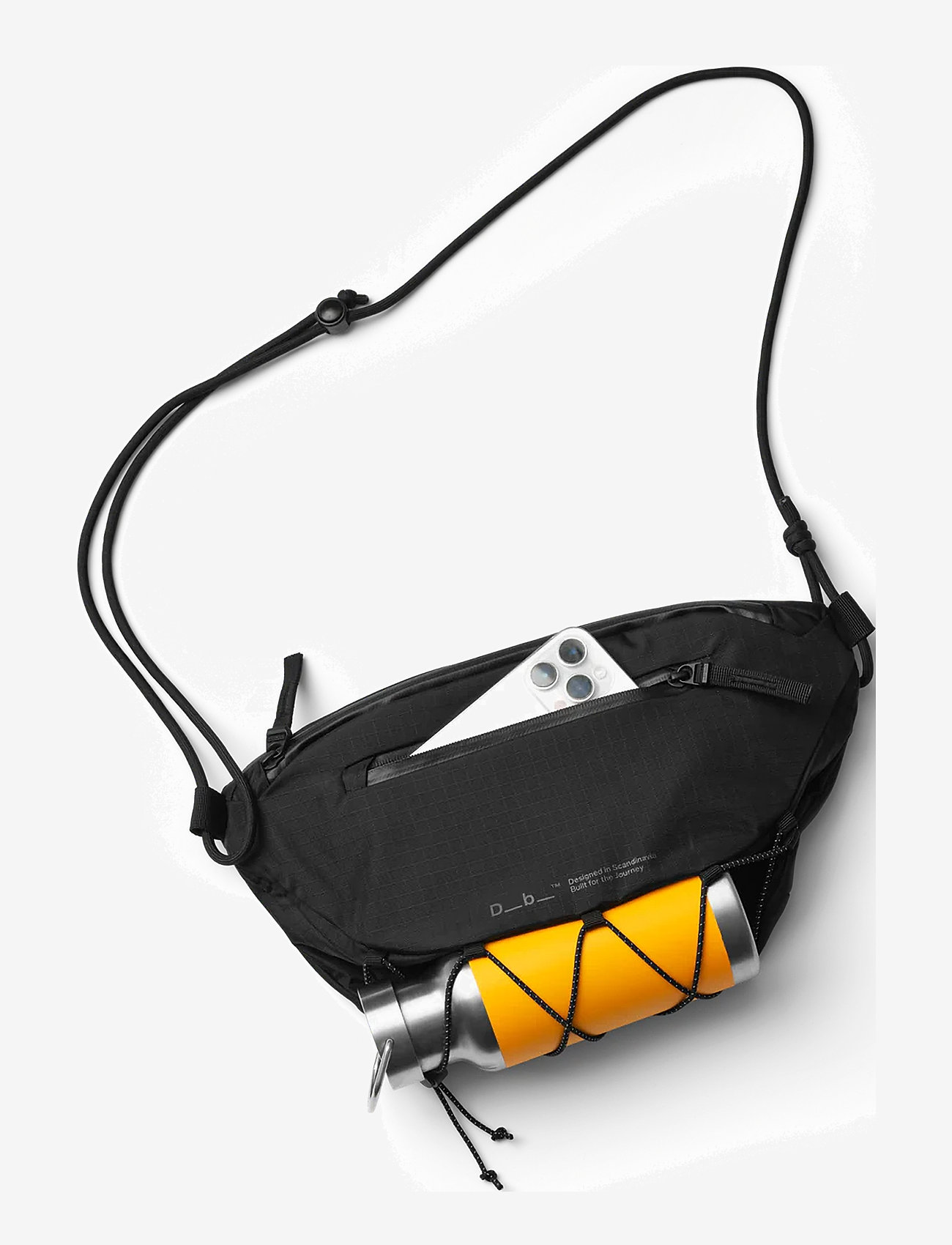 Db Journey - Roamer Pro Sling Bag 6L - Üleõla- ja kõhukotid - black out - 4