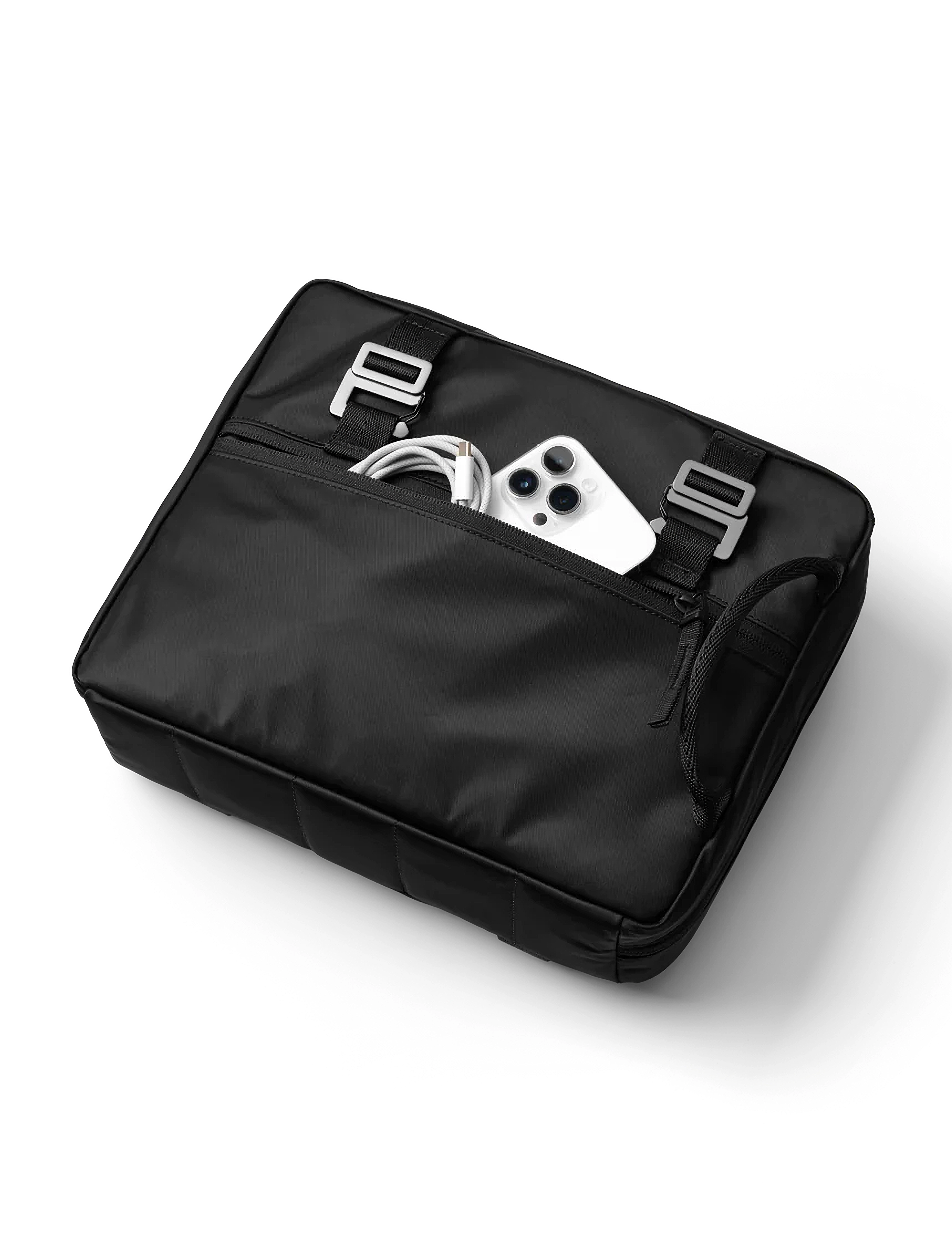 Db Journey - Essential Travel Organizer - torba akcesoria - black out - 5
