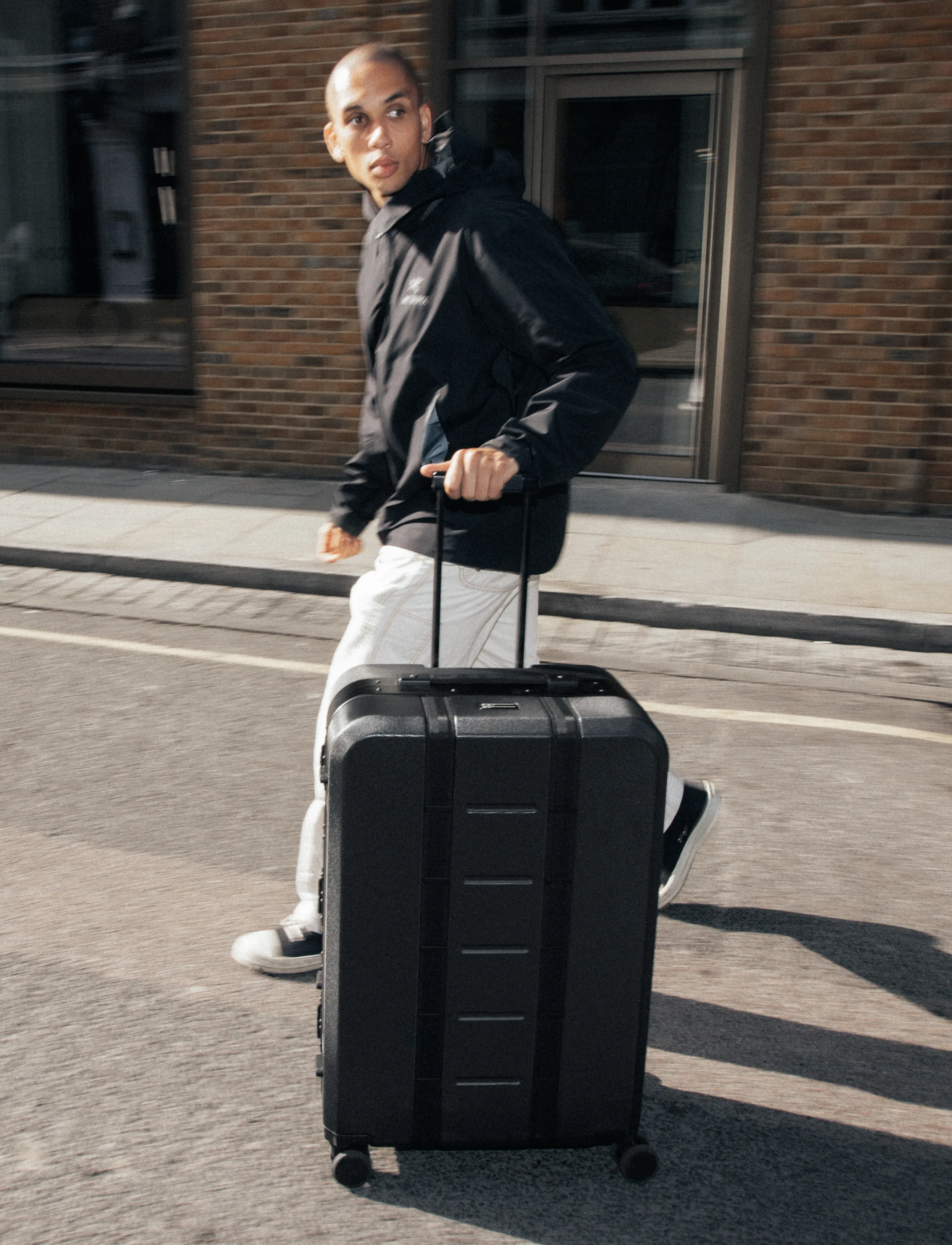 Db Journey Ramverk Pro Check-In Luggage Large, One Size, Black, Tasker > Kufferter, Herre