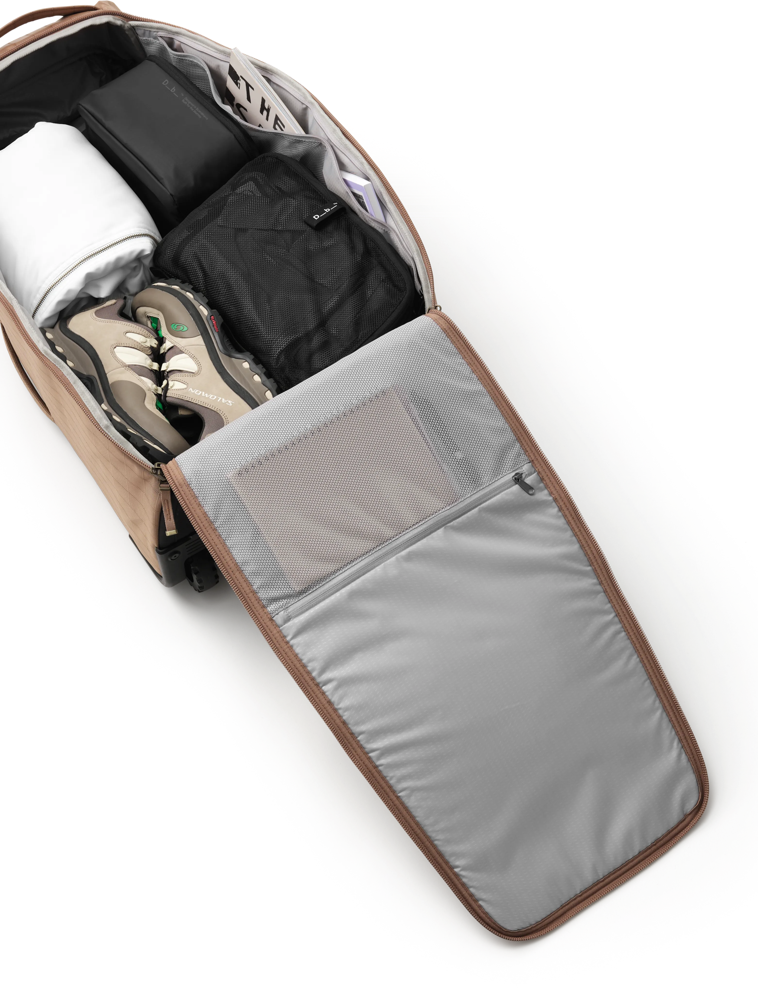 Db Journey - Hugger Roller Bag 60L - reisikotid - affogato brown - 5