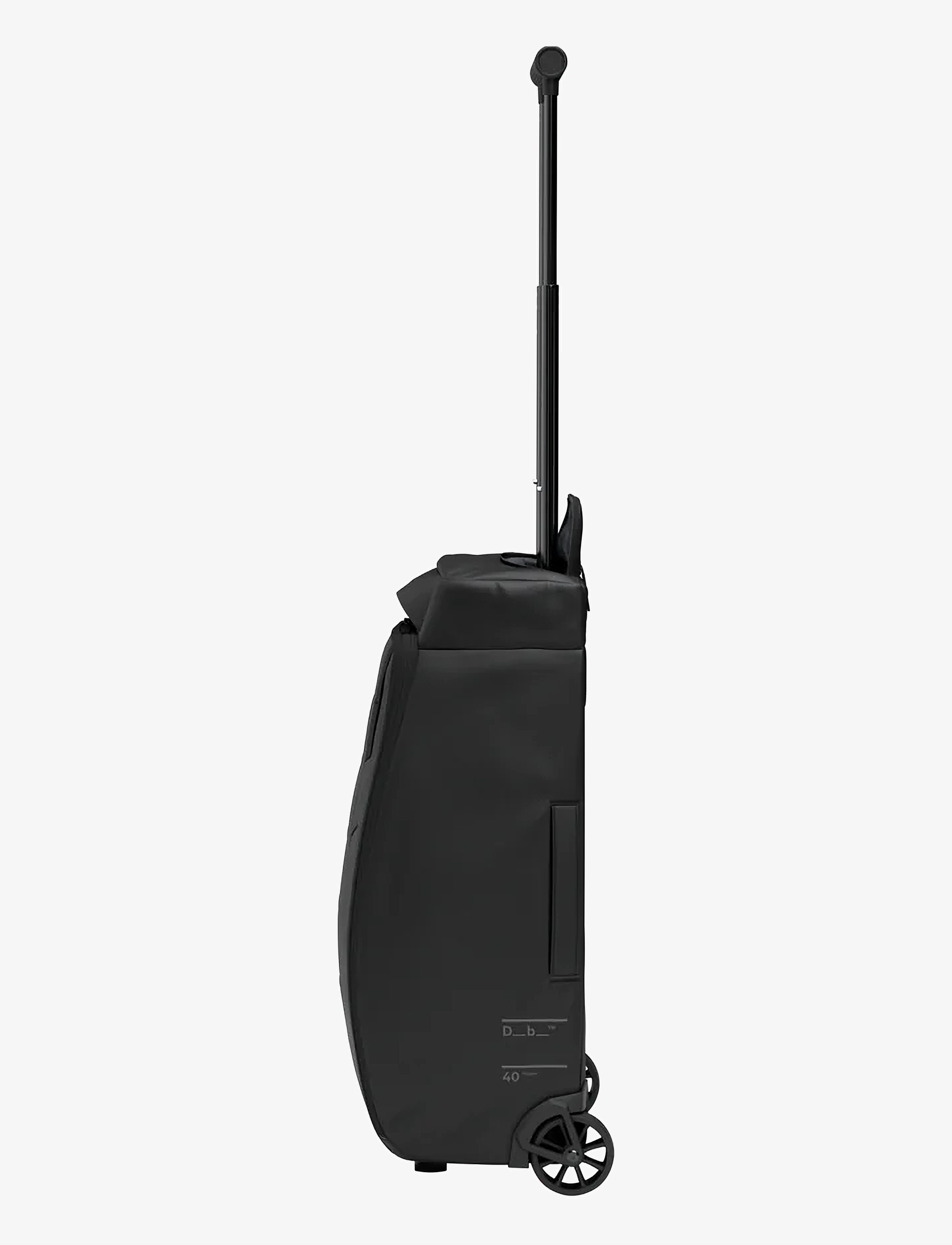 Db Journey - Hugger Roller Bag Carry-on 40L - matkalaukut - black out - 2