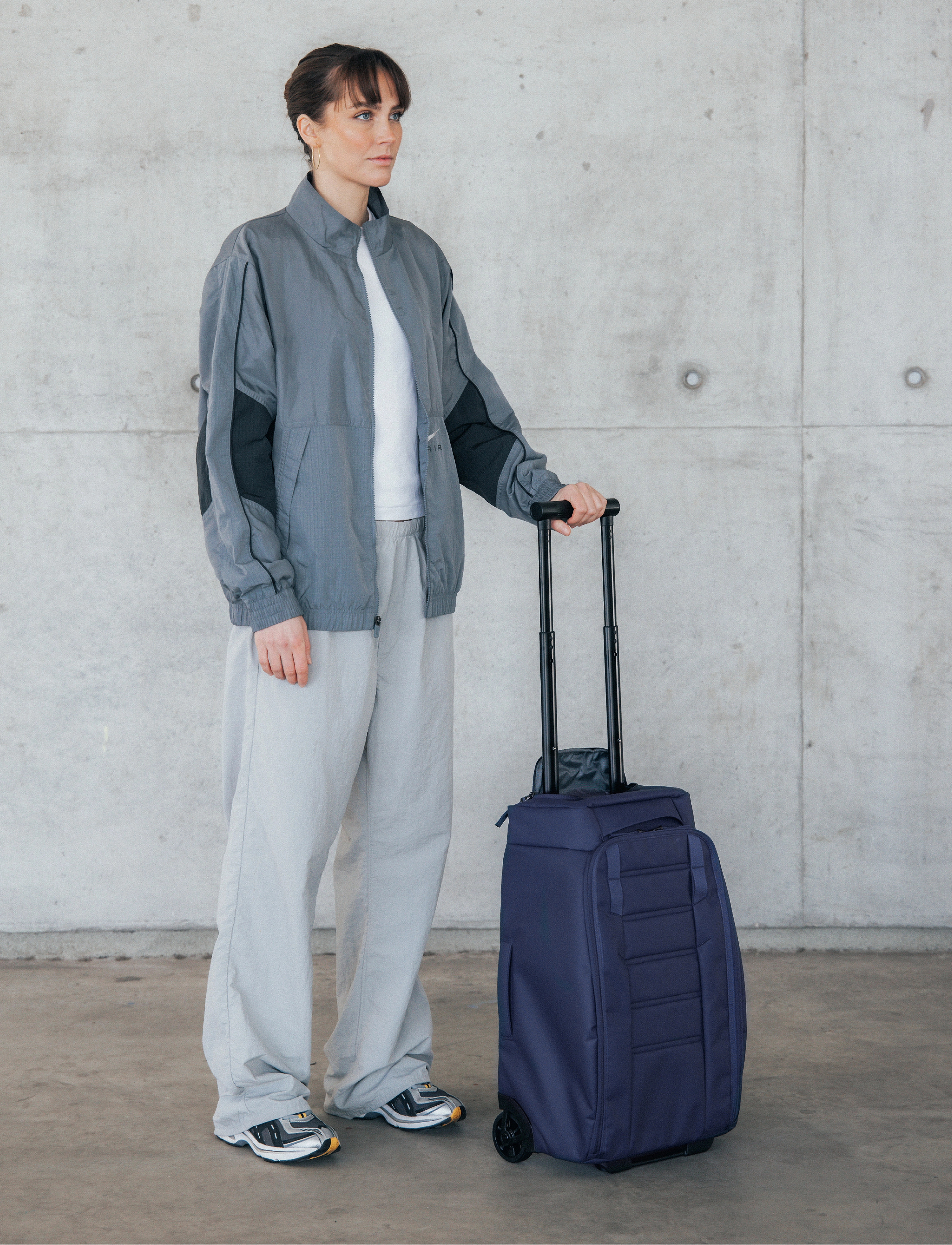 Db Journey Hugger Roller Bag Carry-On 40L, Mænd, Håndbagage Rullekuffert, Navy, Str: ONE SIZE