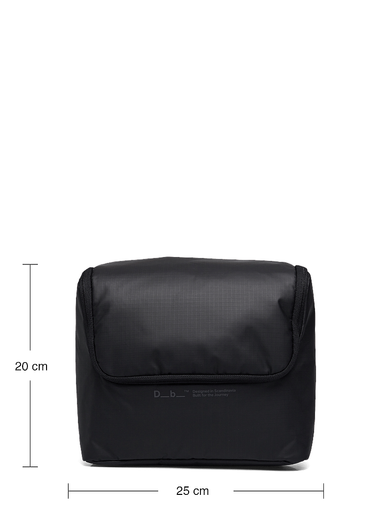 Db Journey - Essential Washbag M - crossbody- & magväskor - black out - 4