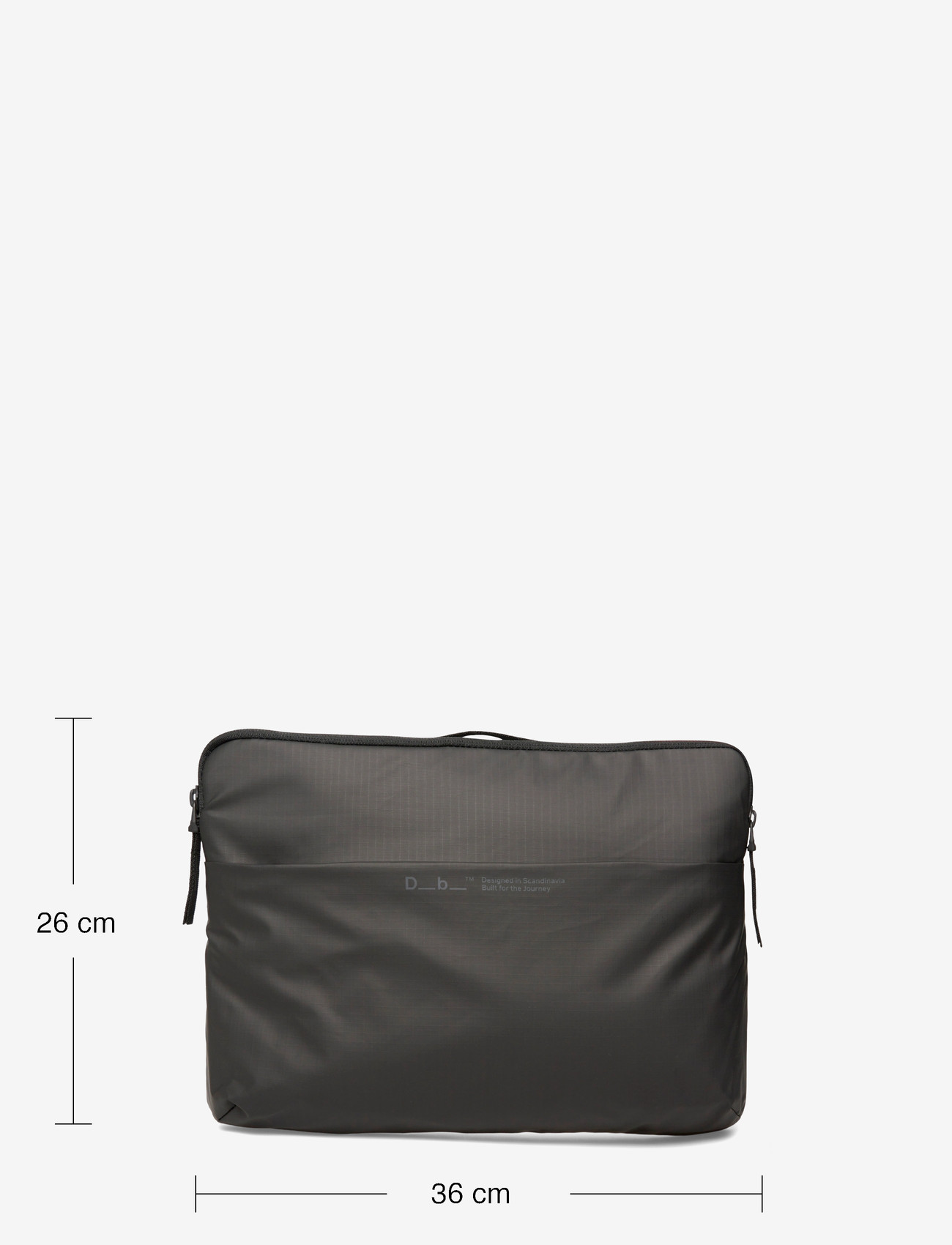 Db Journey - Ramverk Laptop sleeve 14" - alltags-style - black out - 4