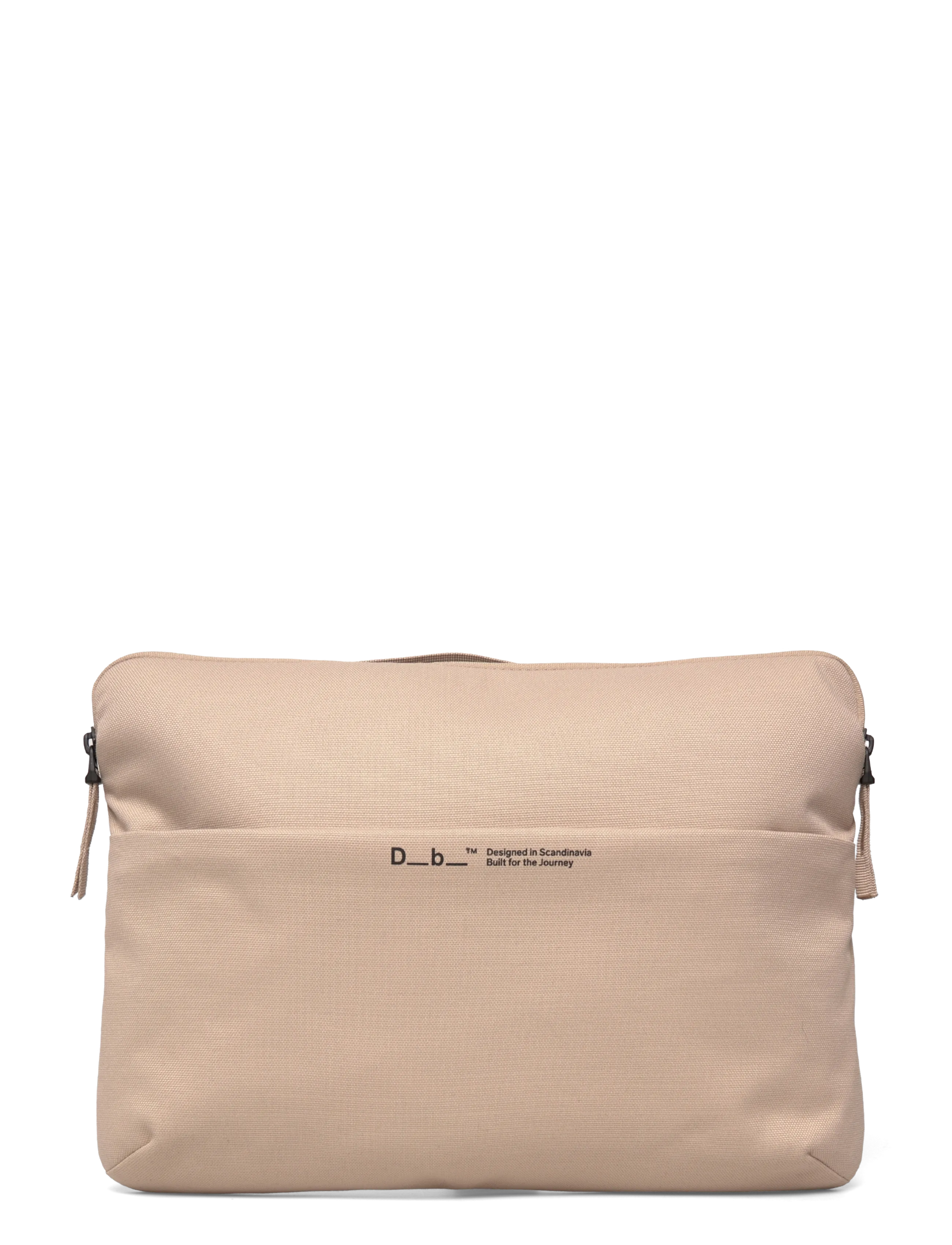 Db Journey Ramverk Laptop sleeve 16" - Accessoarer - FOGBOW BEIGE / beige