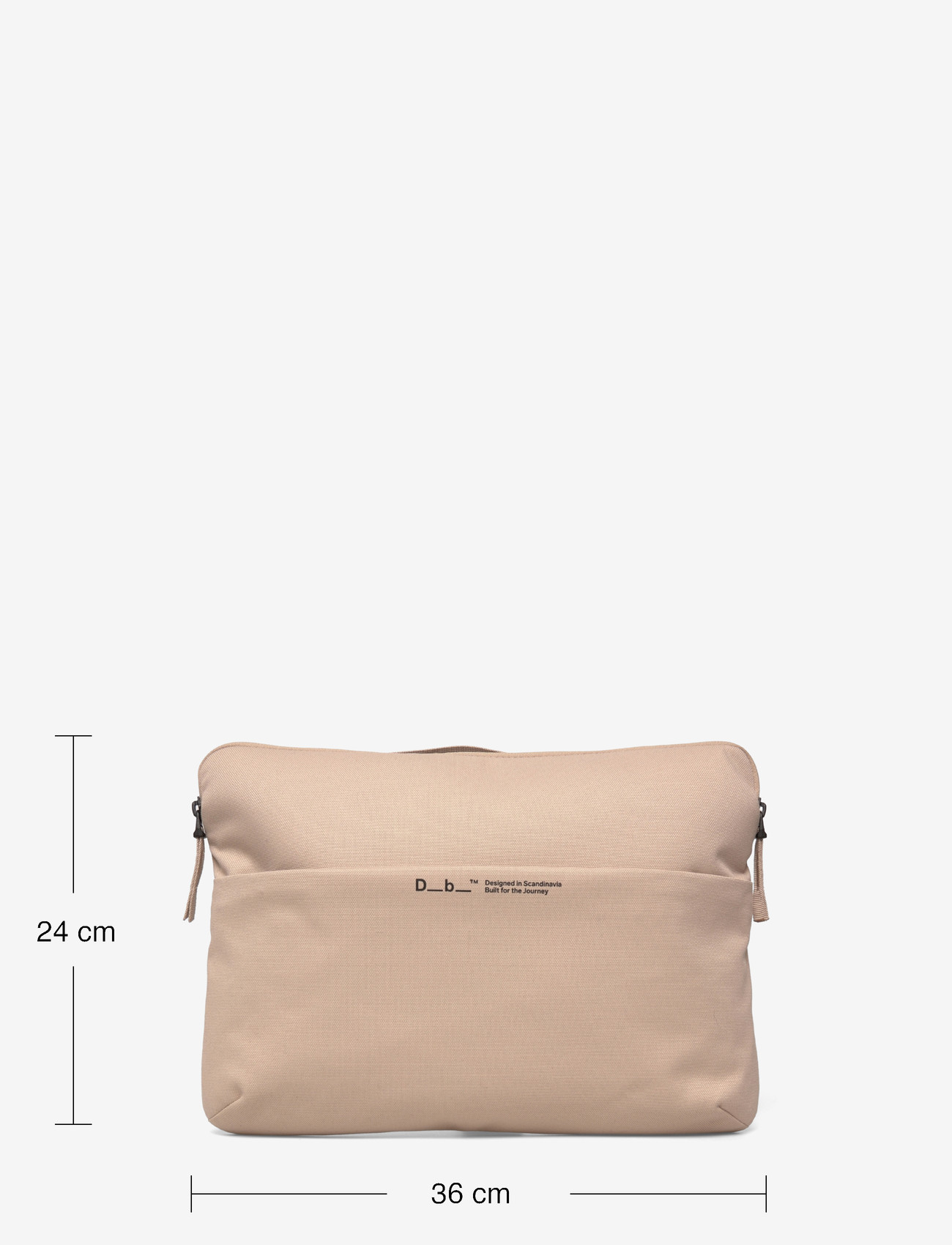 Db Journey - Ramverk Laptop sleeve 16" - tablet cases - fogbow beige - 3