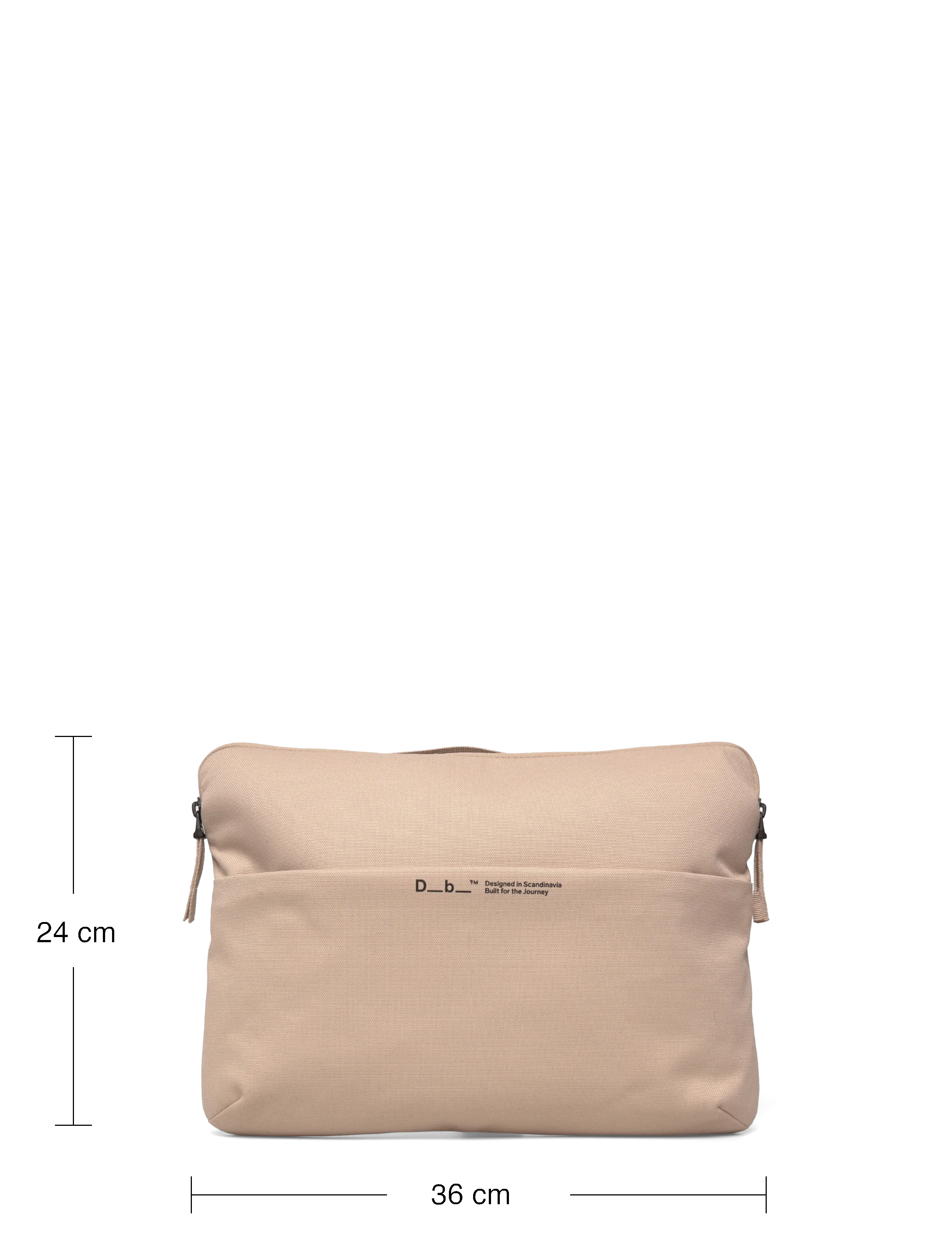 Db Journey - Ramverk Laptop sleeve 16" - tahvelarvuti ümbrised - fogbow beige - 3