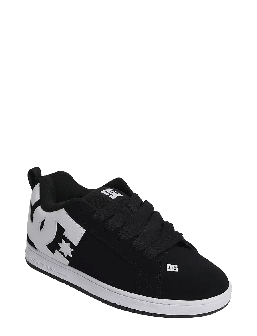 DC - COURT GRAFFIK - niedriger schnitt - black - 0