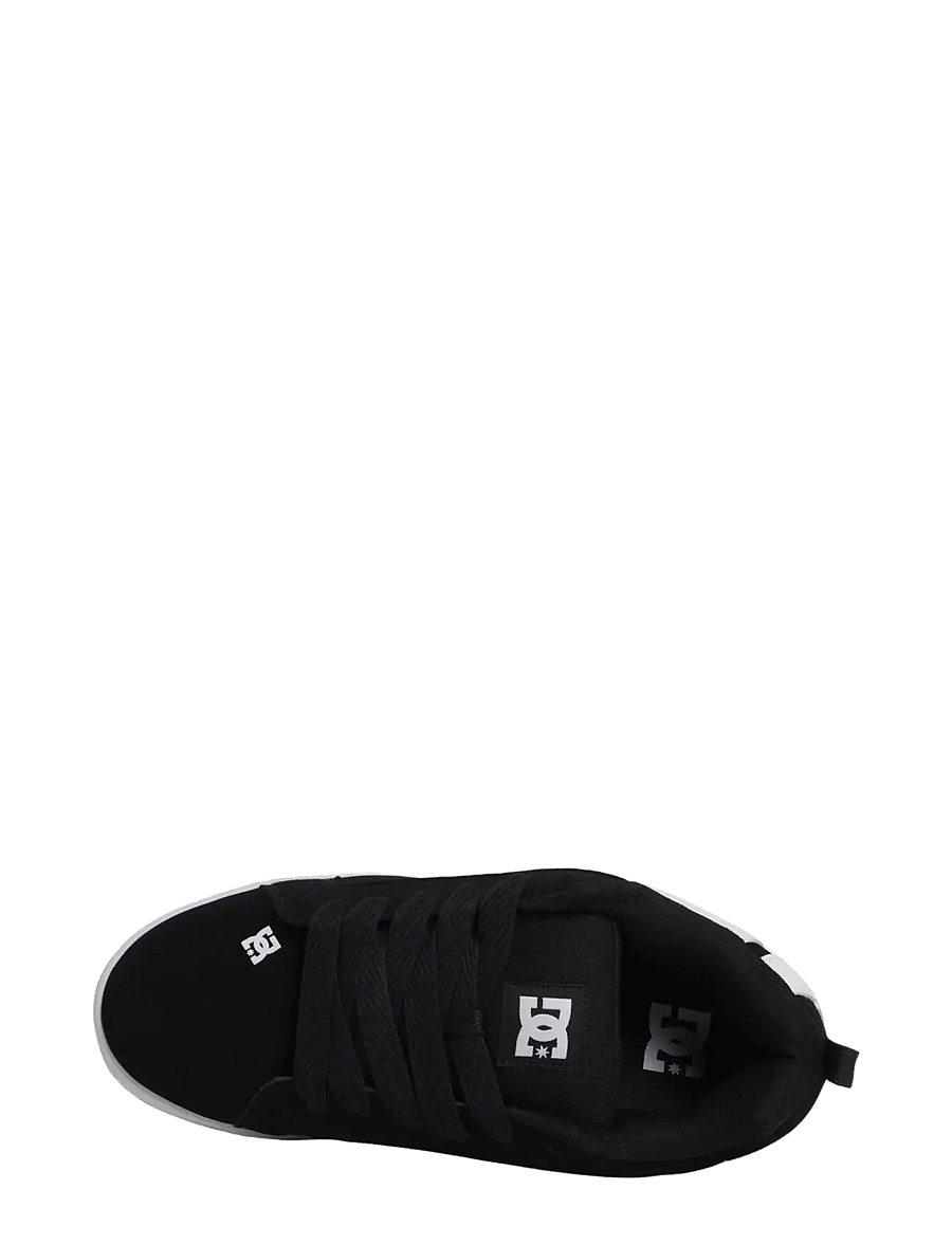 DC - COURT GRAFFIK - niedriger schnitt - black - 4
