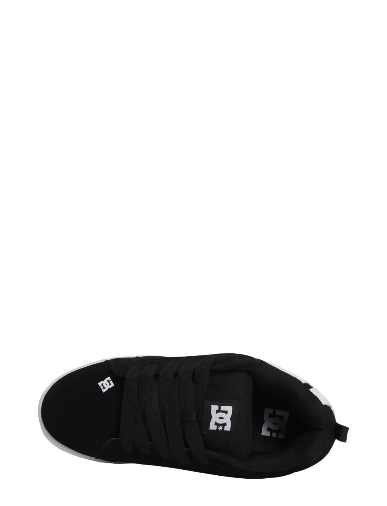 DC - COURT GRAFFIK - lav ankel - black - 4