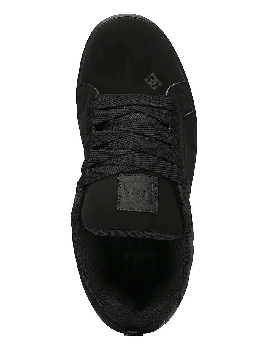 DC - COURT GRAFFIK - niedriger schnitt - black/black/black - 2