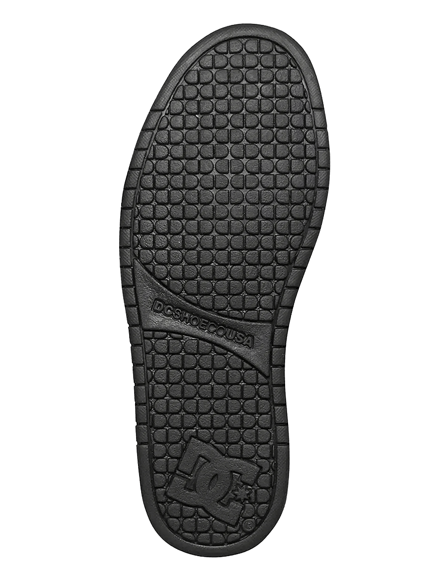 DC - COURT GRAFFIK - niedriger schnitt - black/black/black - 3