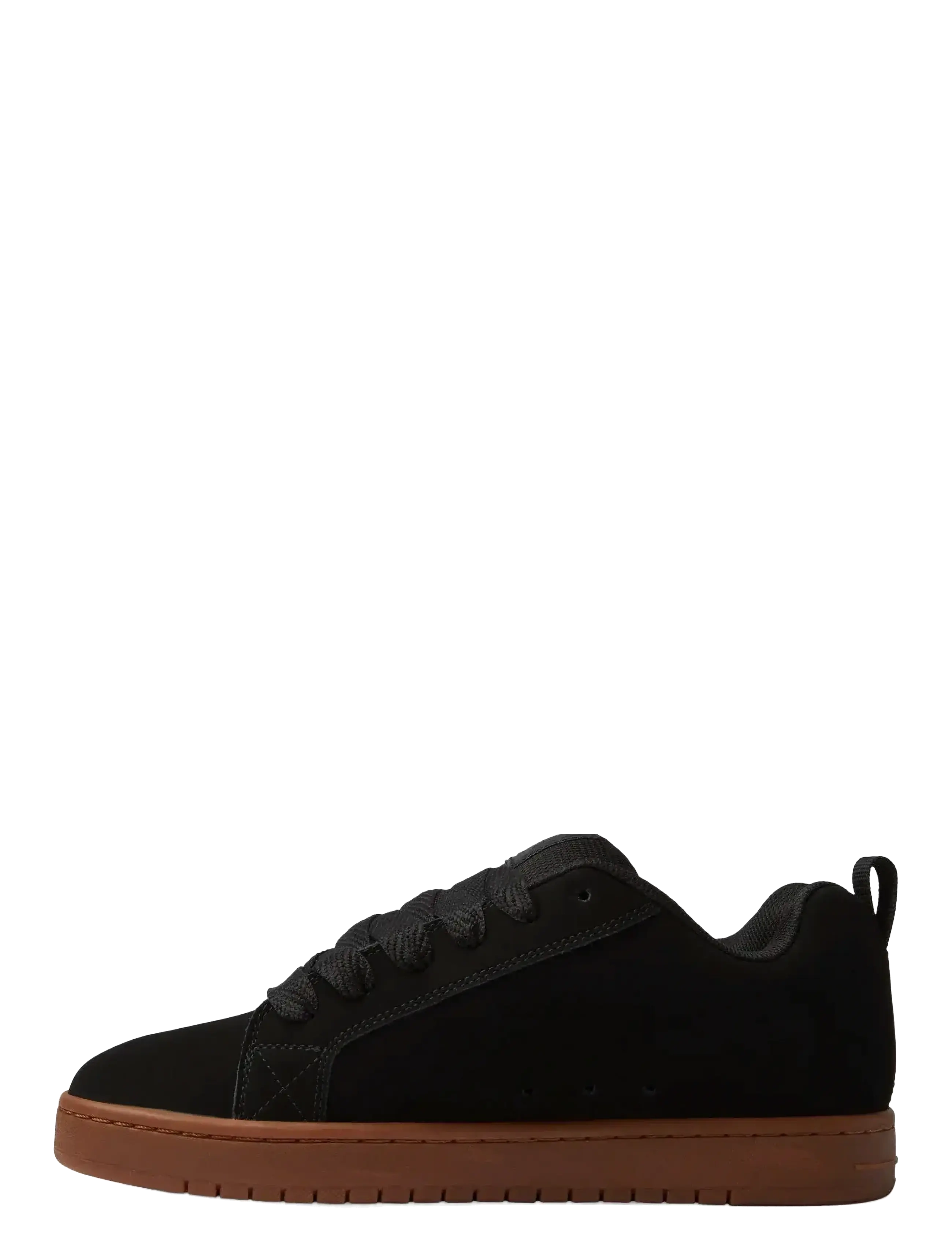 DC - COURT GRAFFIK - låga sneakers - black/gum - 2