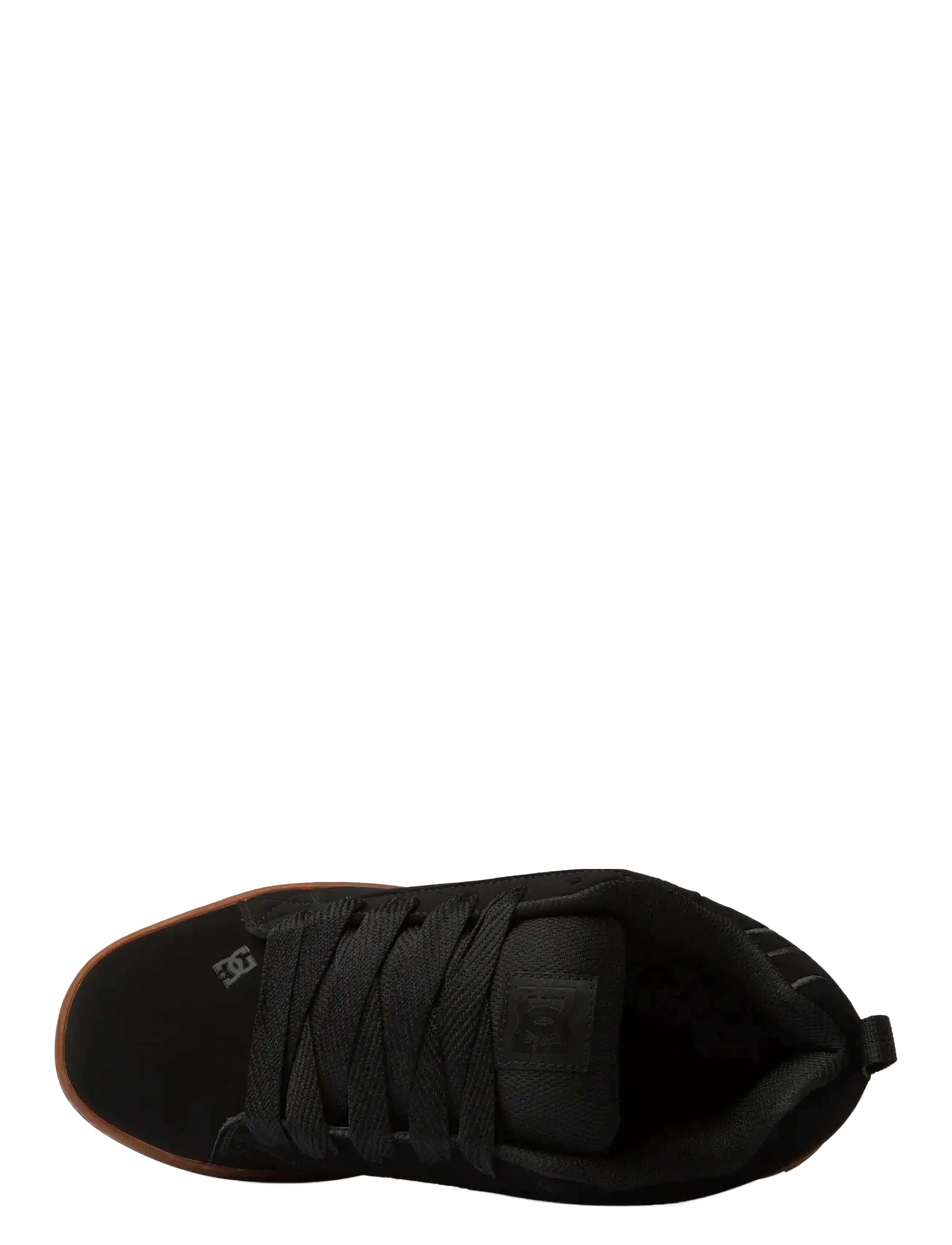 DC - COURT GRAFFIK - låga sneakers - black/gum - 3