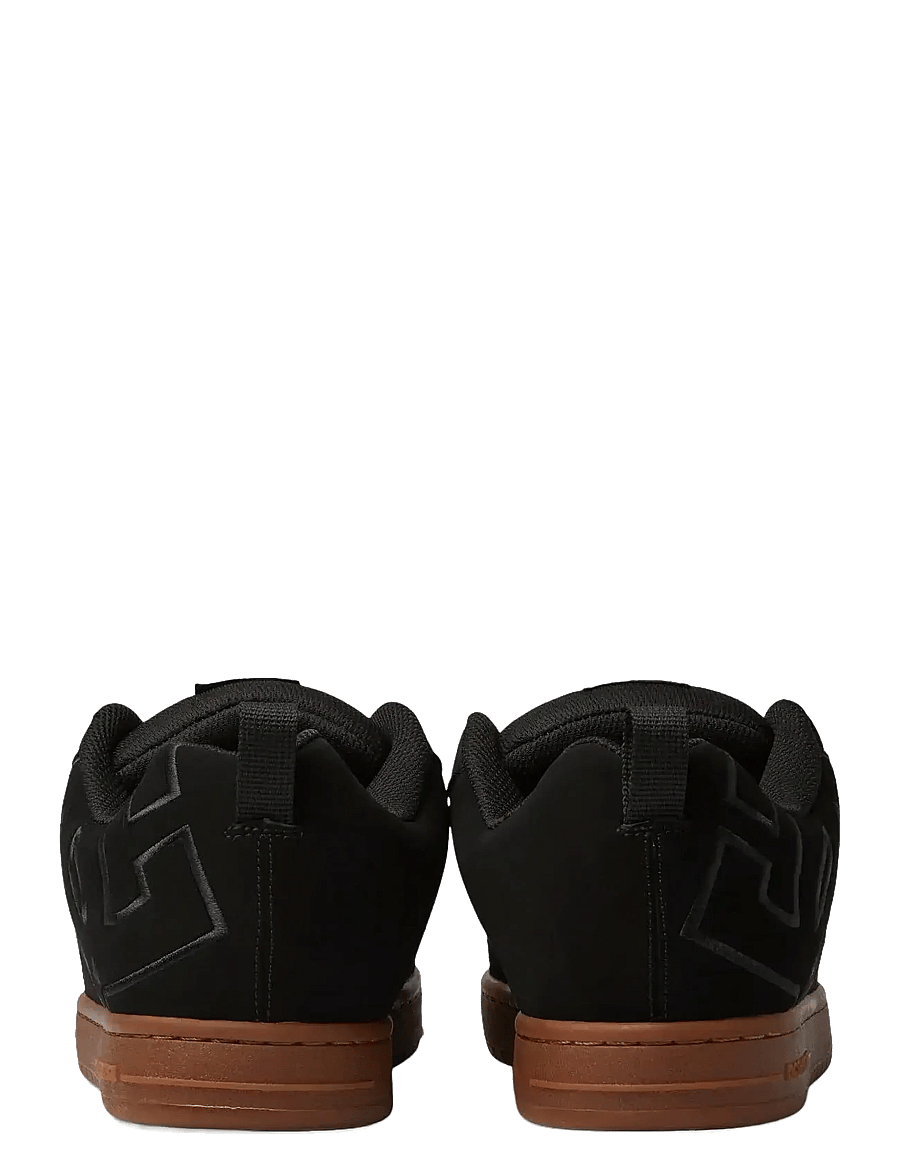 DC - COURT GRAFFIK - niedriger schnitt - black/gum - 5