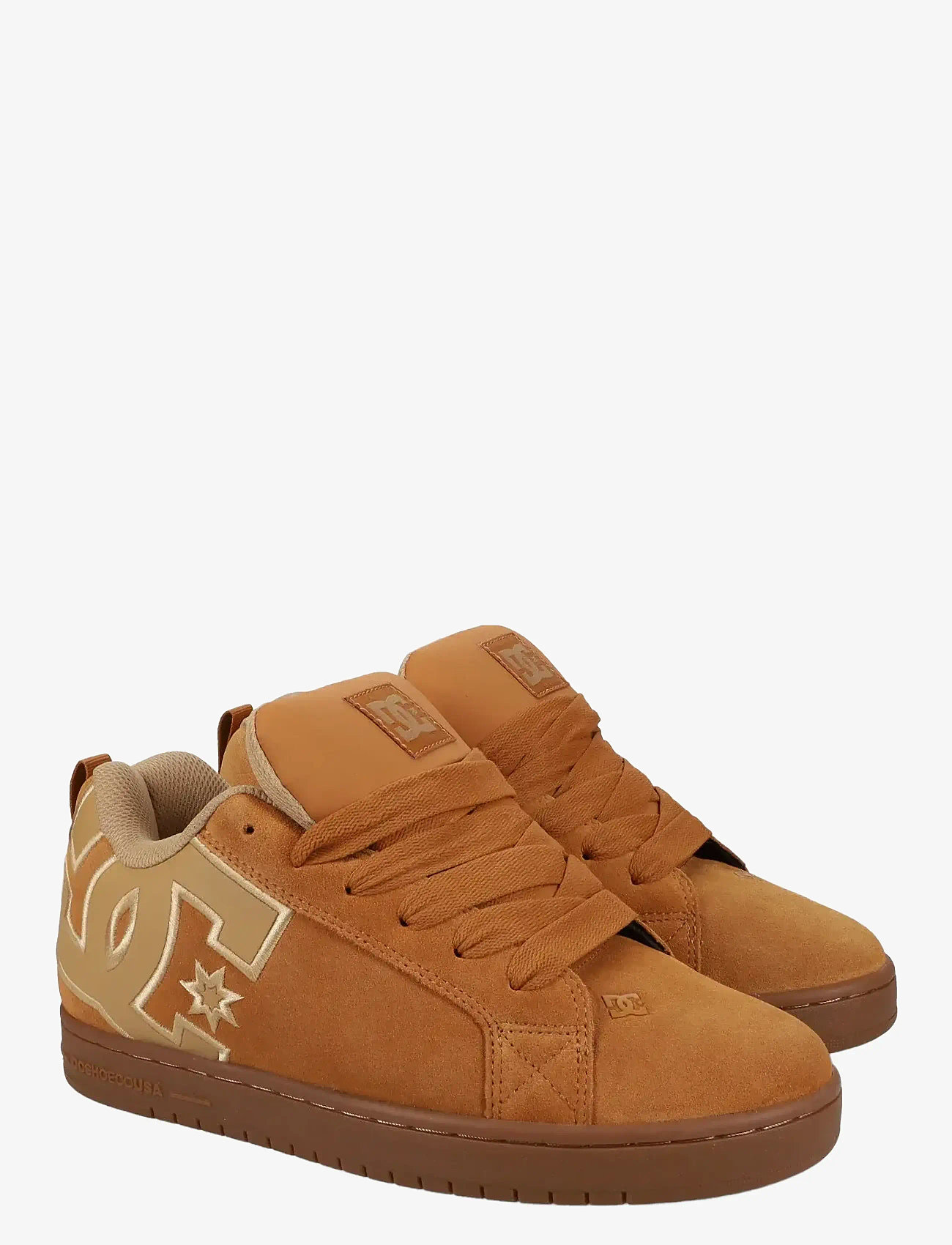 DC - COURT GRAFFIK - låga sneakers - brown/gum - 0