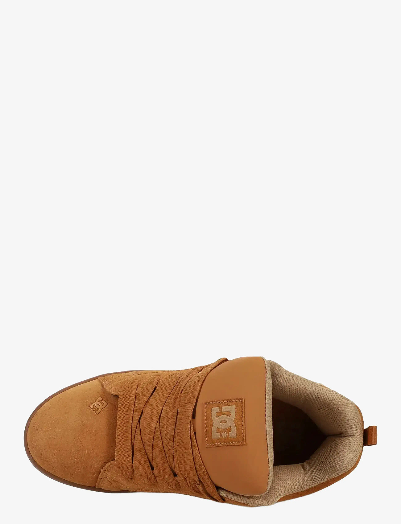 DC - COURT GRAFFIK - låga sneakers - brown/gum - 3