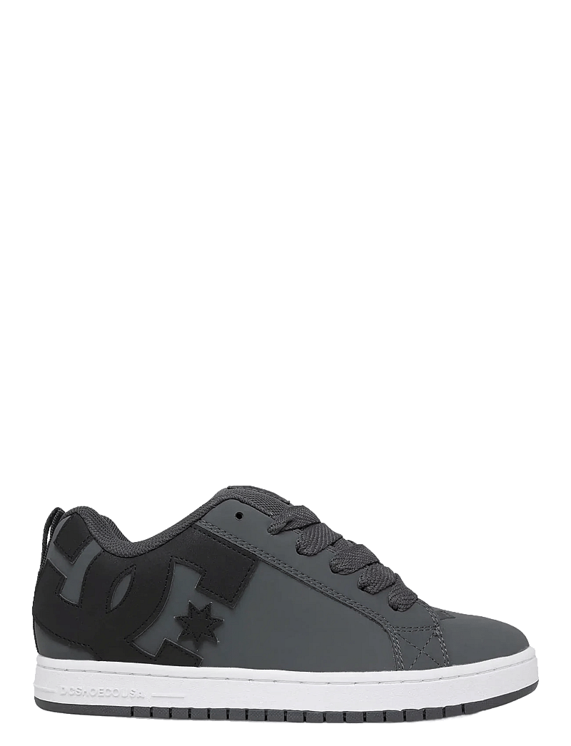 DC - COURT GRAFFIK - låga sneakers - dk grey/black/white - 1