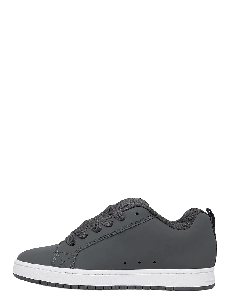 DC - COURT GRAFFIK - låga sneakers - dk grey/black/white - 2