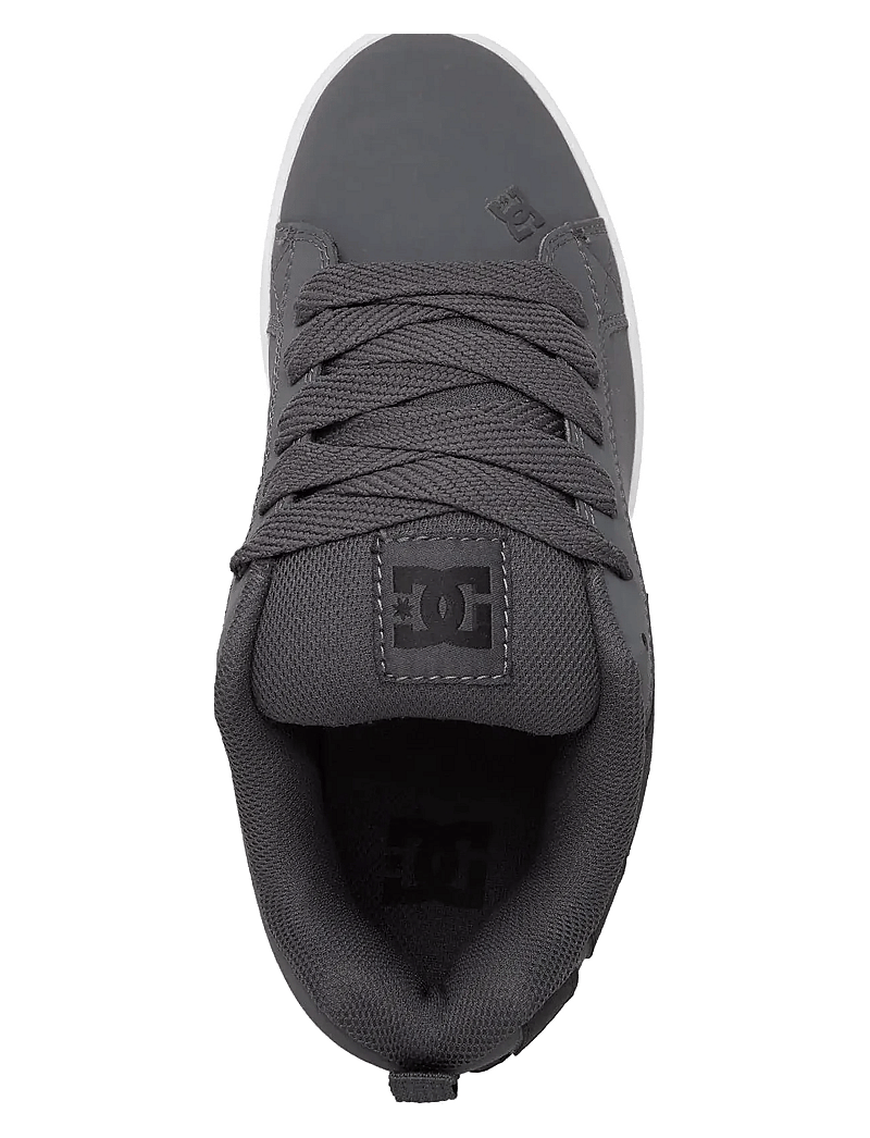 DC - COURT GRAFFIK - låga sneakers - dk grey/black/white - 3