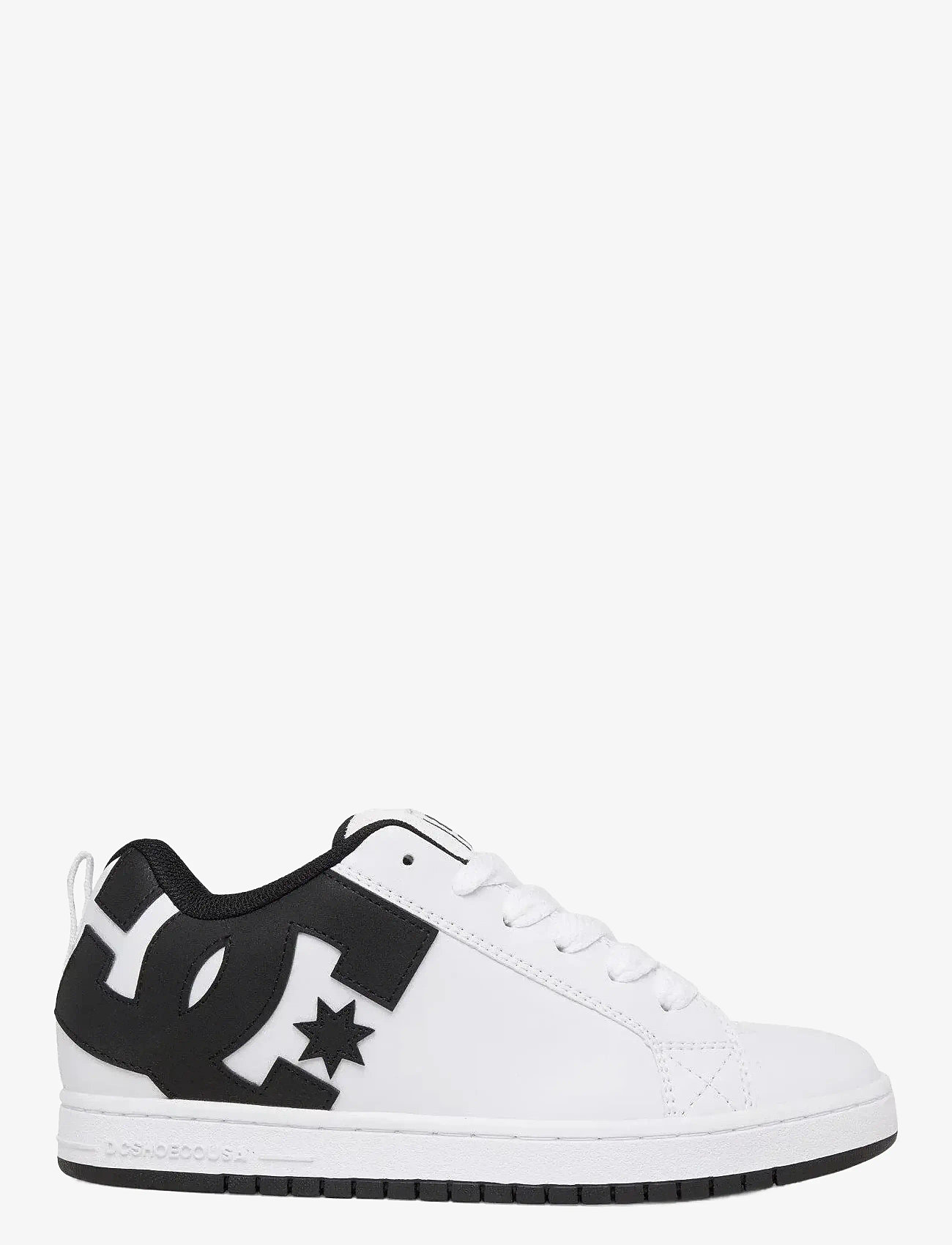 DC - COURT GRAFFIK - niedriger schnitt - white/black/black - 1