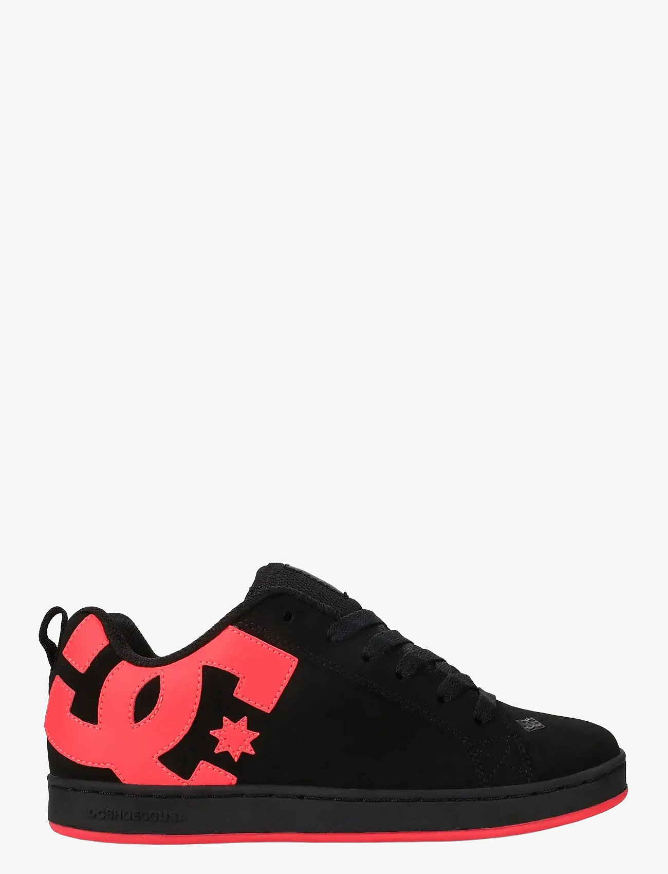 DC - COURT GRAFFIK - low top sneakers - black/hot pink - 1