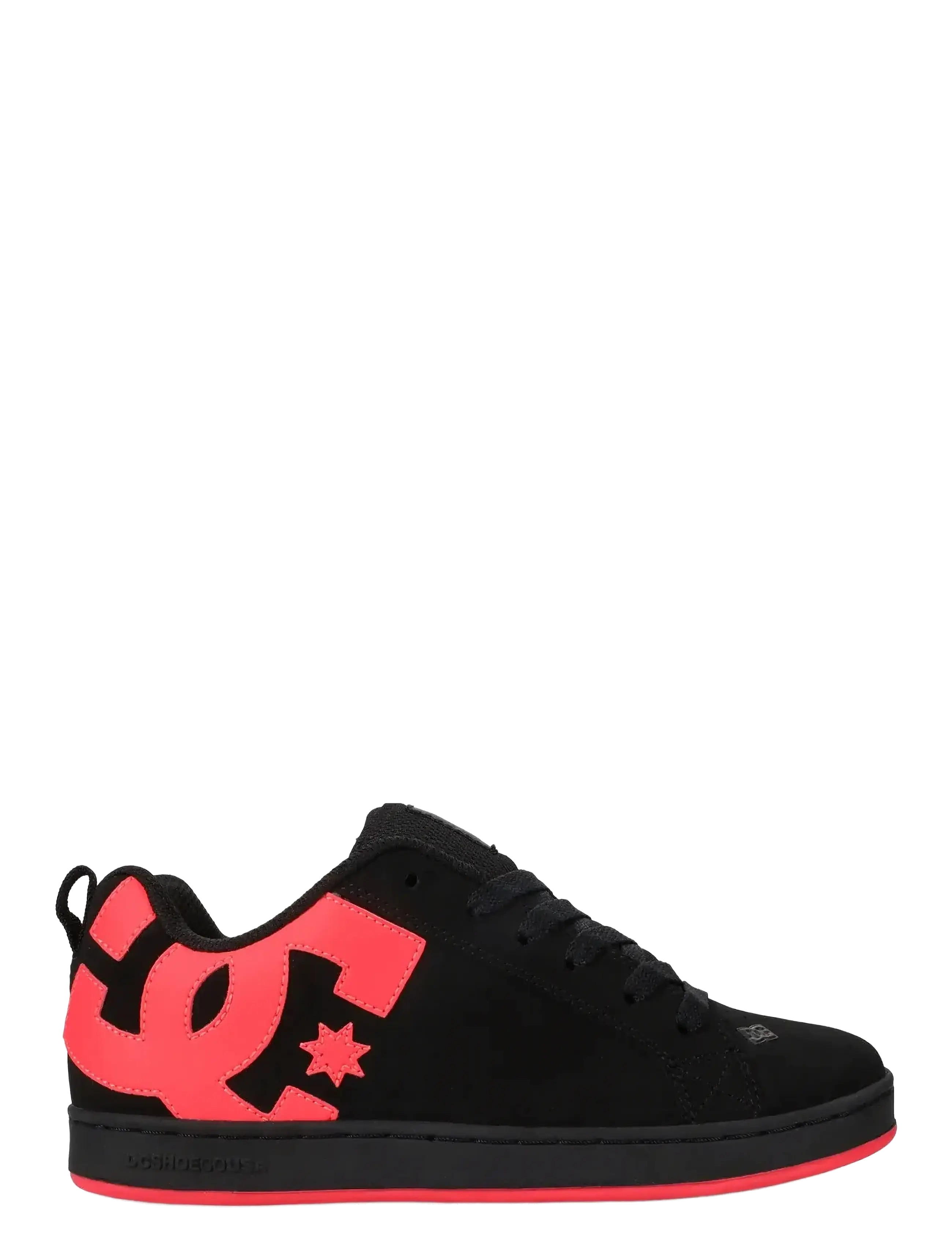 DC - COURT GRAFFIK - niedrige sneakers - black/hot pink - 1
