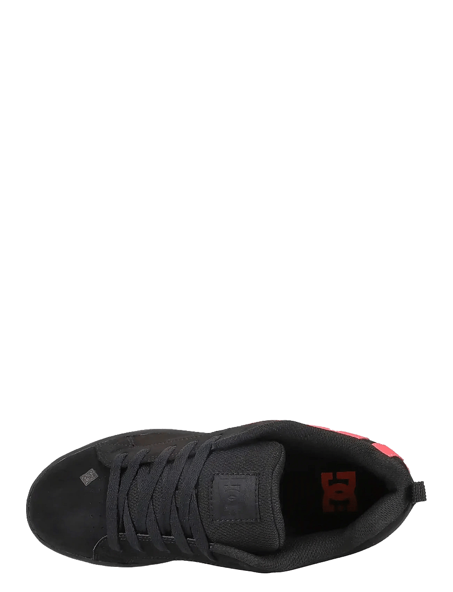 DC - COURT GRAFFIK - niedrige sneakers - black/hot pink - 3