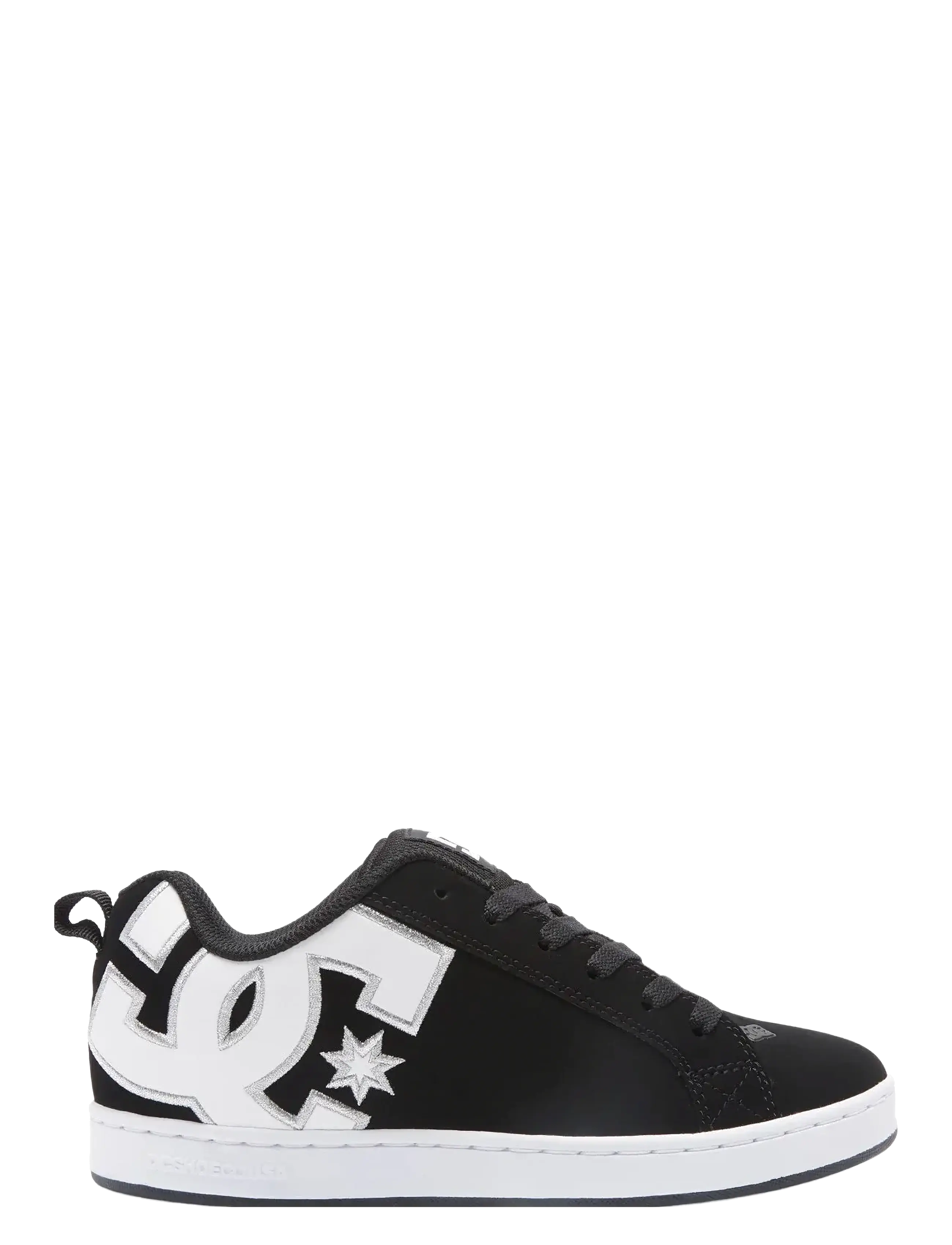 DC - COURT GRAFFIK - low top sneakers - black/white stencil - 1