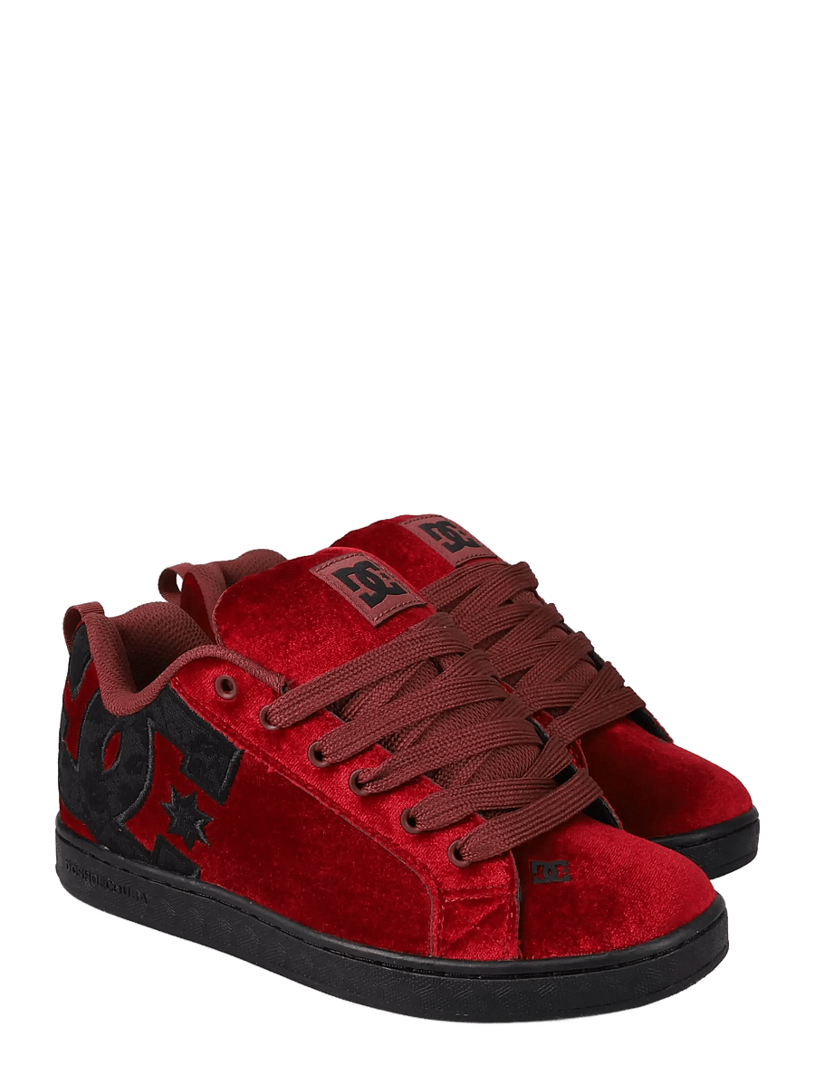 DC - COURT GRAFFIK - tennised - maroon/black - 0