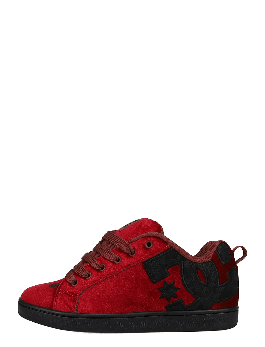 DC - COURT GRAFFIK - tennised - maroon/black - 2