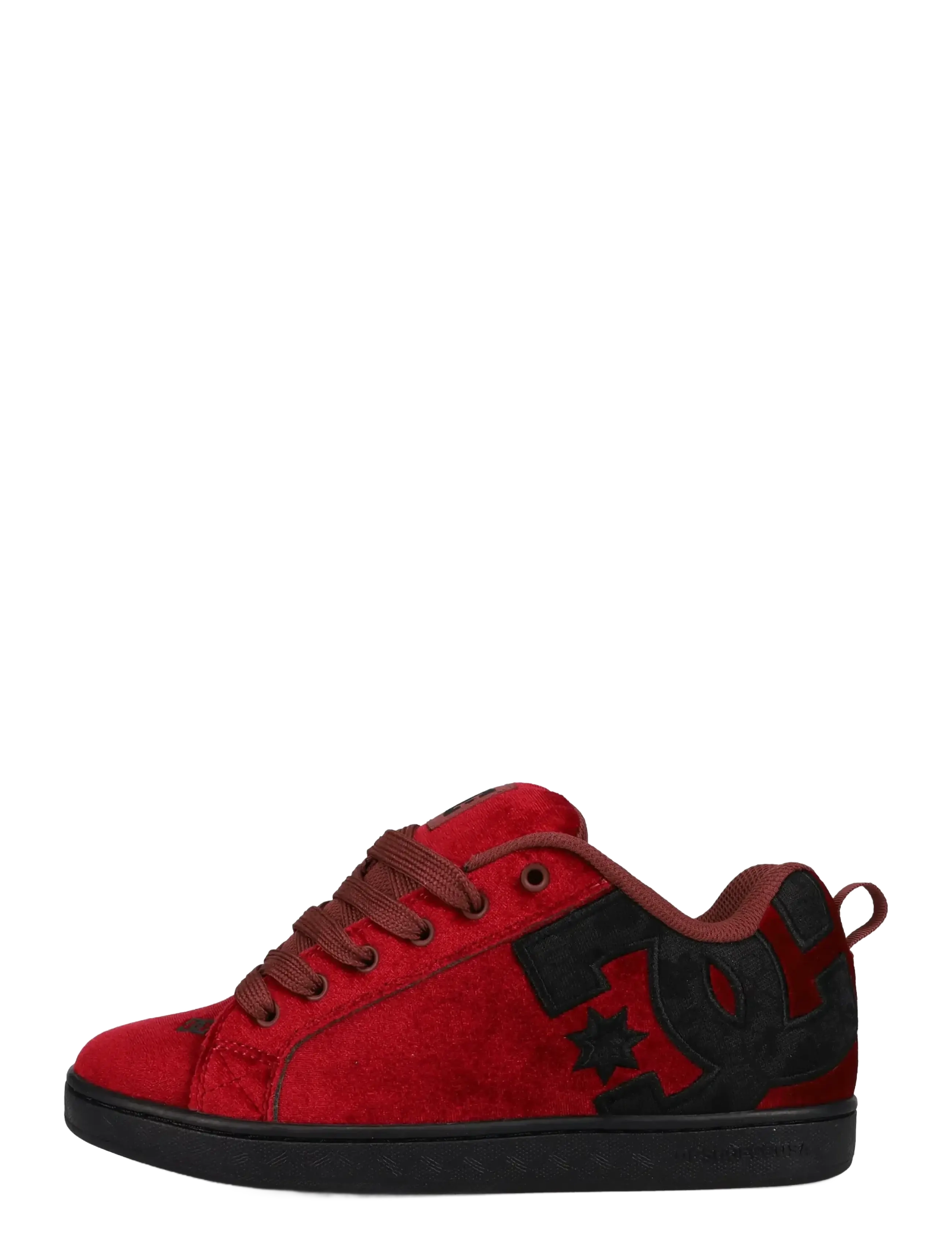 DC - COURT GRAFFIK - niedrige sneakers - maroon/black - 2