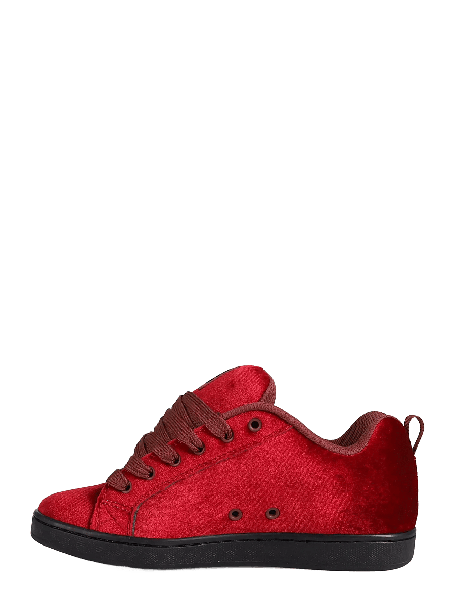 DC - COURT GRAFFIK - tennised - maroon/black - 3