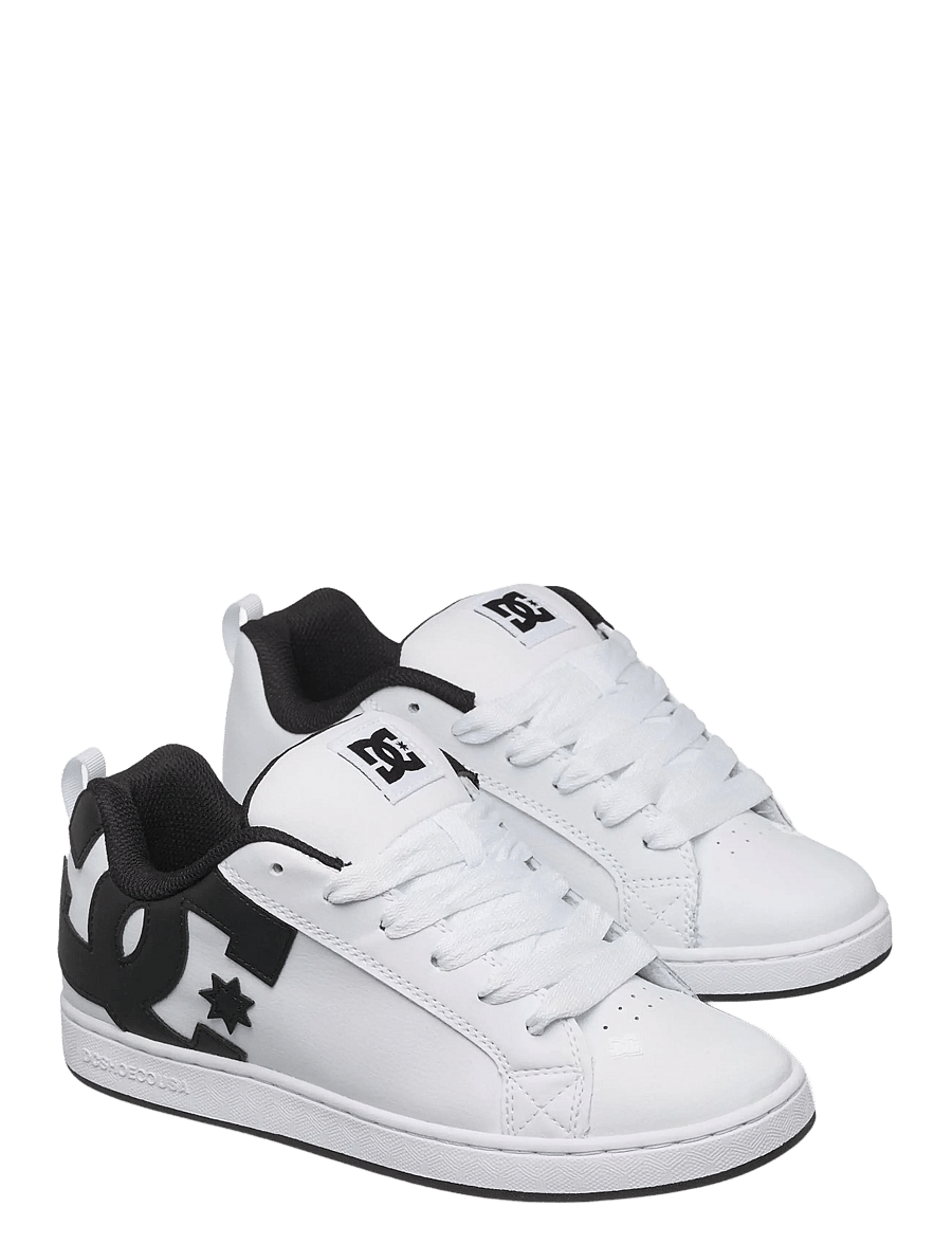 DC - COURT GRAFFIK - tennised - white/black - 0