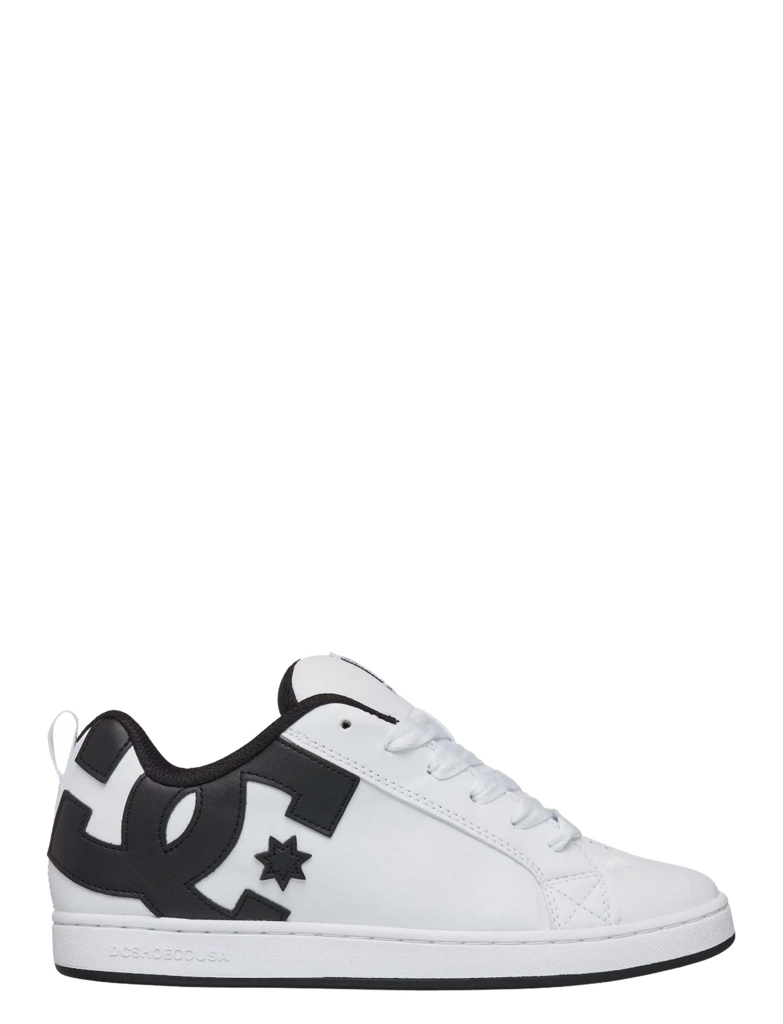 DC - COURT GRAFFIK - lave sneakers - white/black - 1