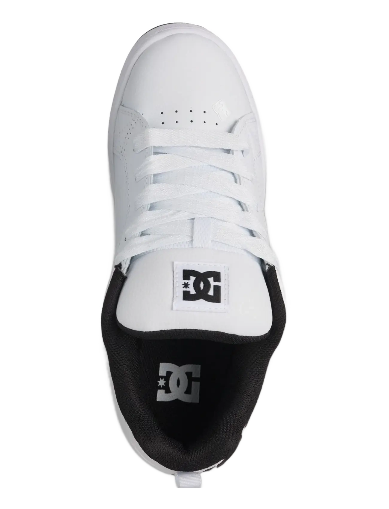 DC - COURT GRAFFIK - lave sneakers - white/black - 3