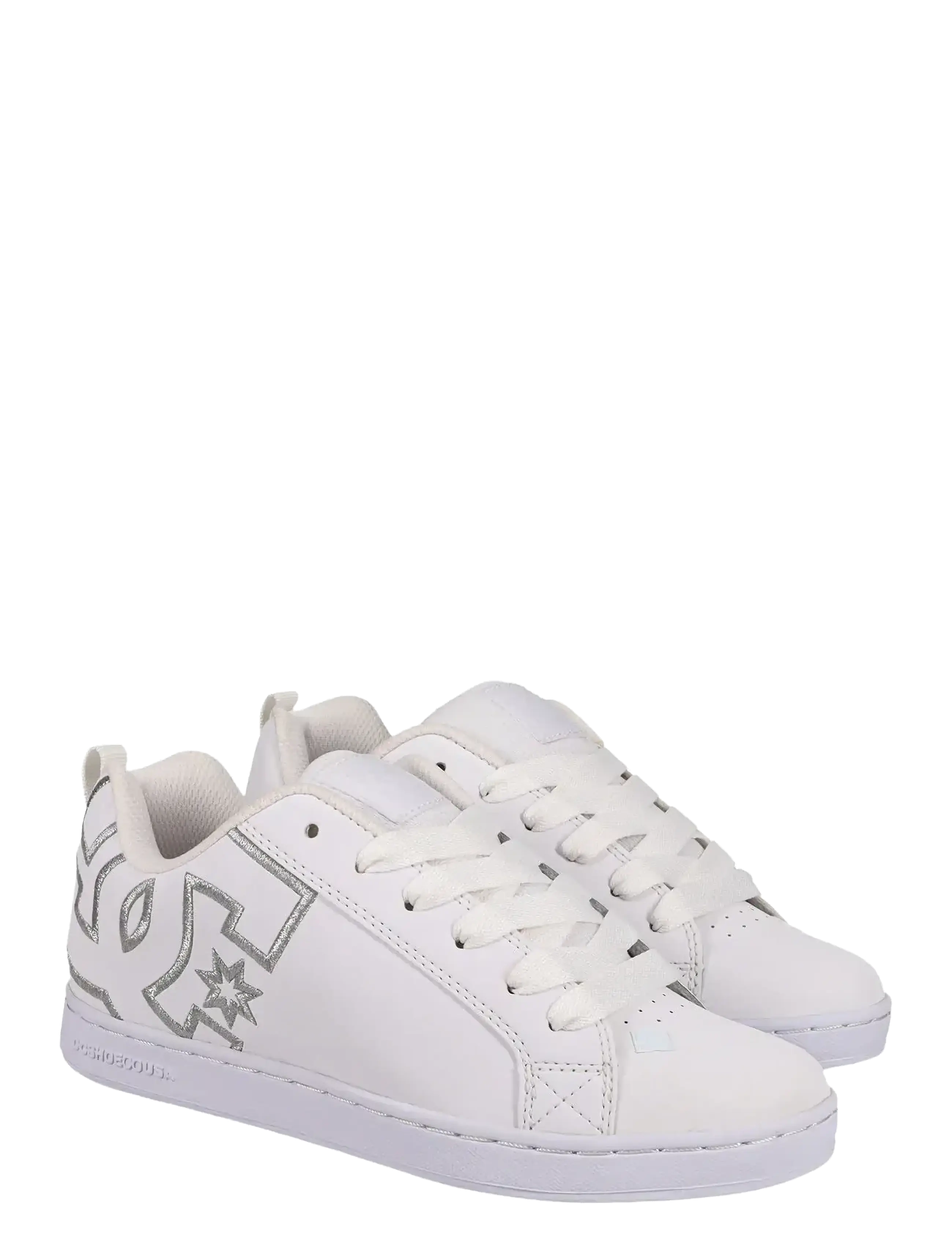 DC Court Graffik, Kvinder, Lave Sneakers, Hvid, Str: 36