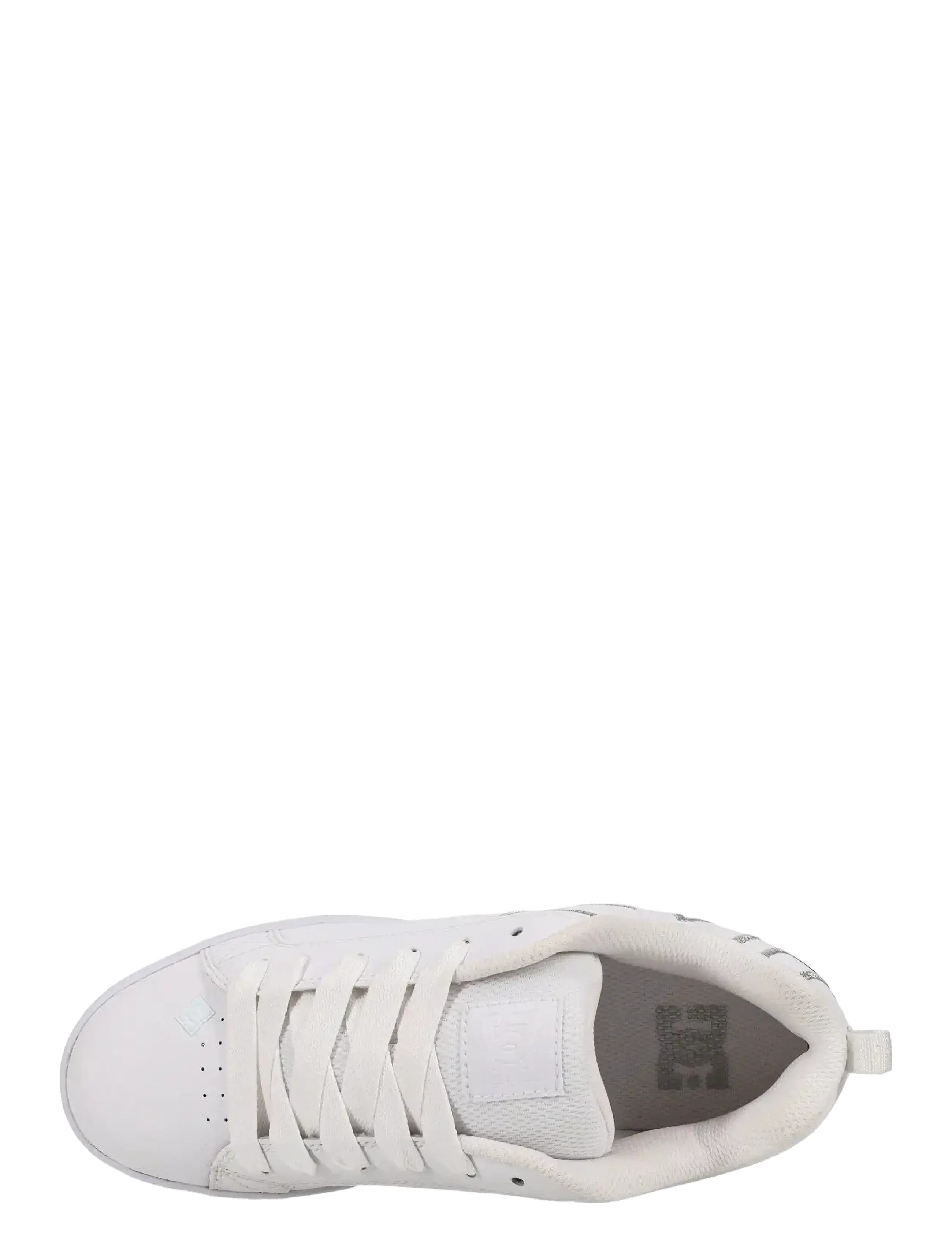 DC - COURT GRAFFIK - tennised - white/m silver - 3
