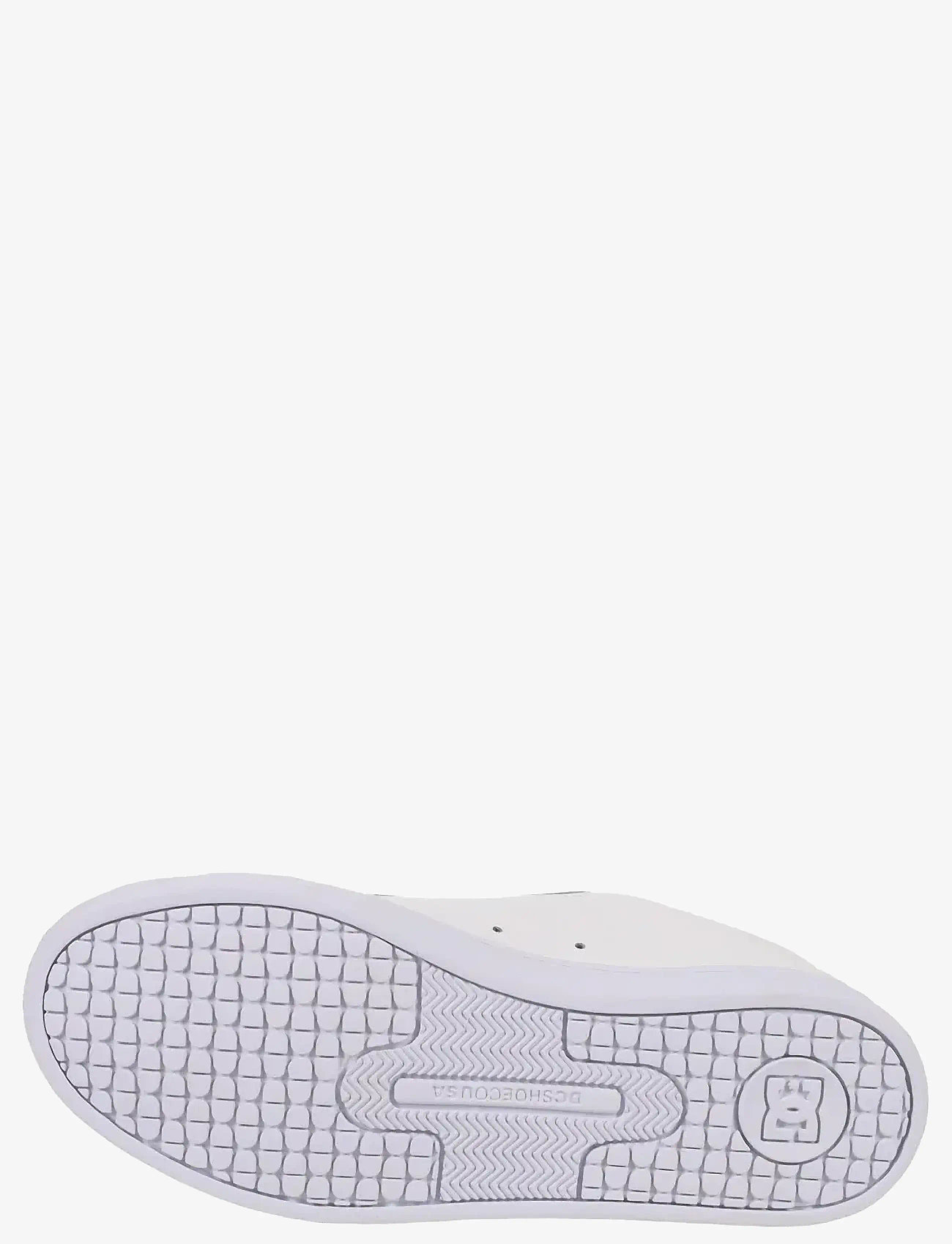 DC - COURT GRAFFIK - niedrige sneakers - white/m silver - 4