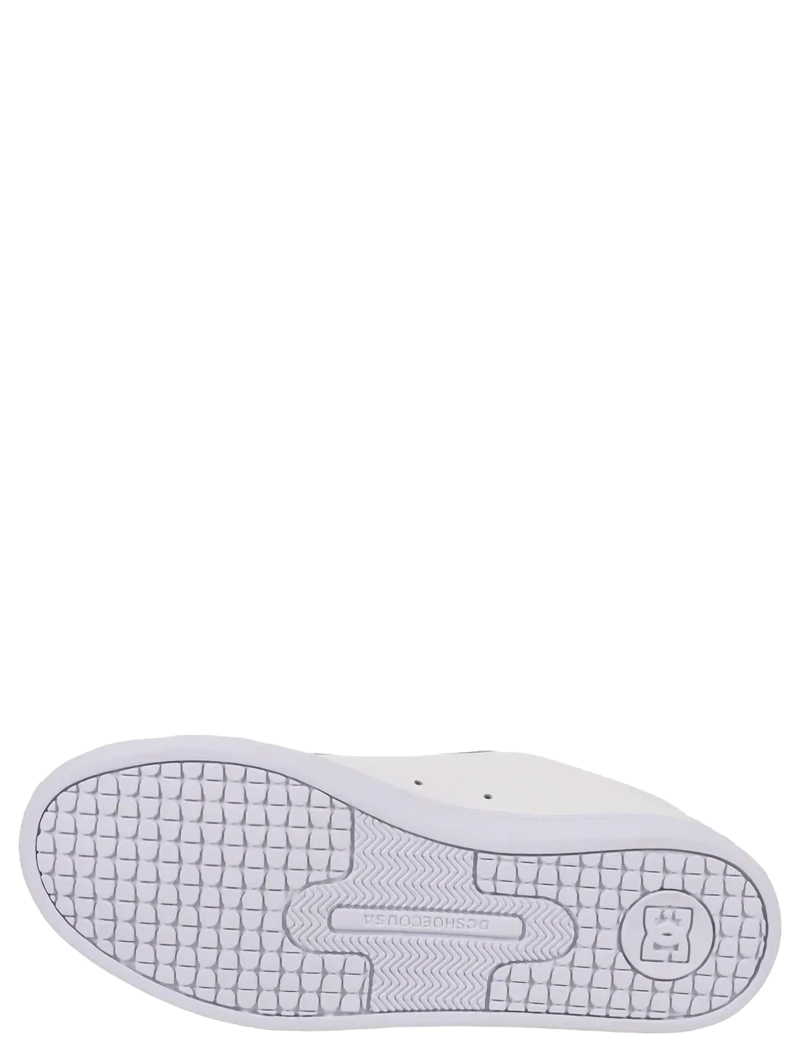 DC - COURT GRAFFIK - sneakers med lav ankel - white/m silver - 4