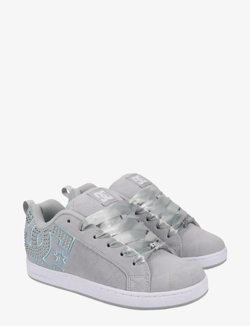 DC - COURT GRAFFIK SE - sneakers med lav ankel - grey/grey/white - 0