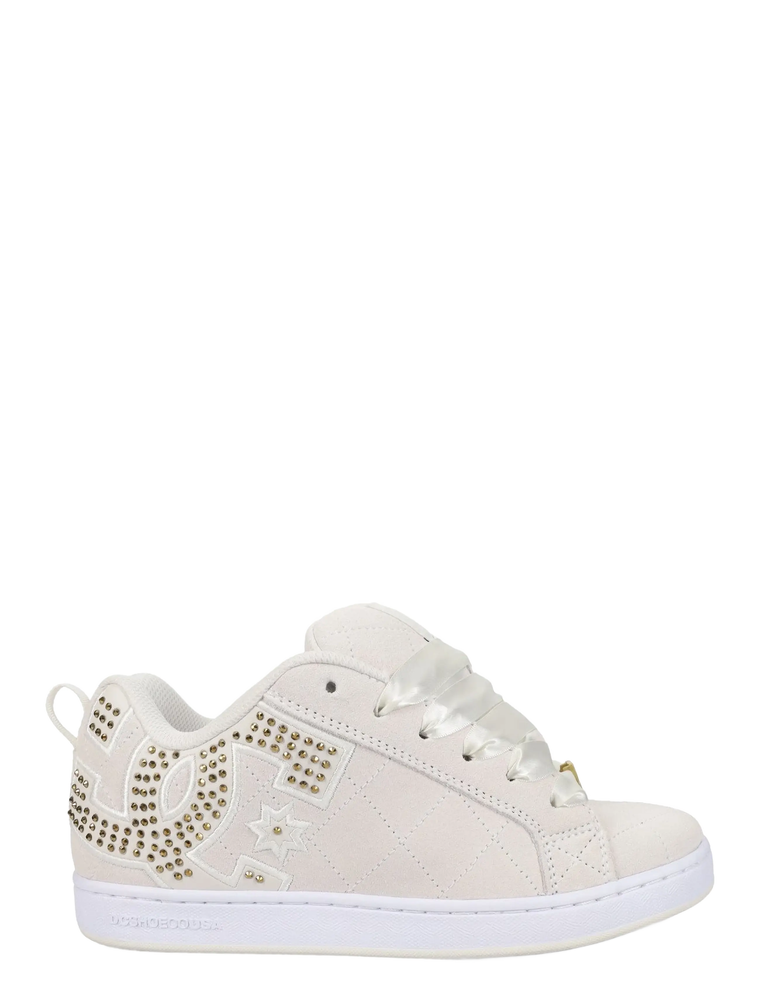 DC COURT GRAFFIK SE - Sko - OFF WHITE/GOLD / cream