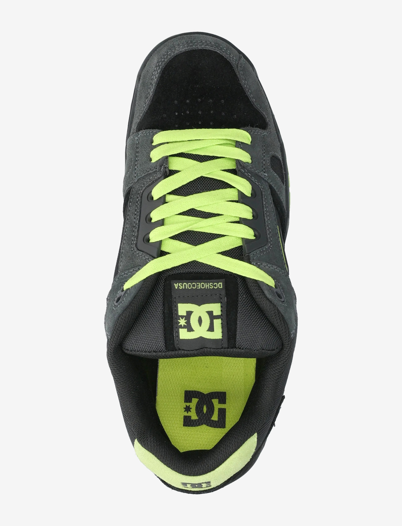 DC - STAG - lave sneakers - black/grey - 3