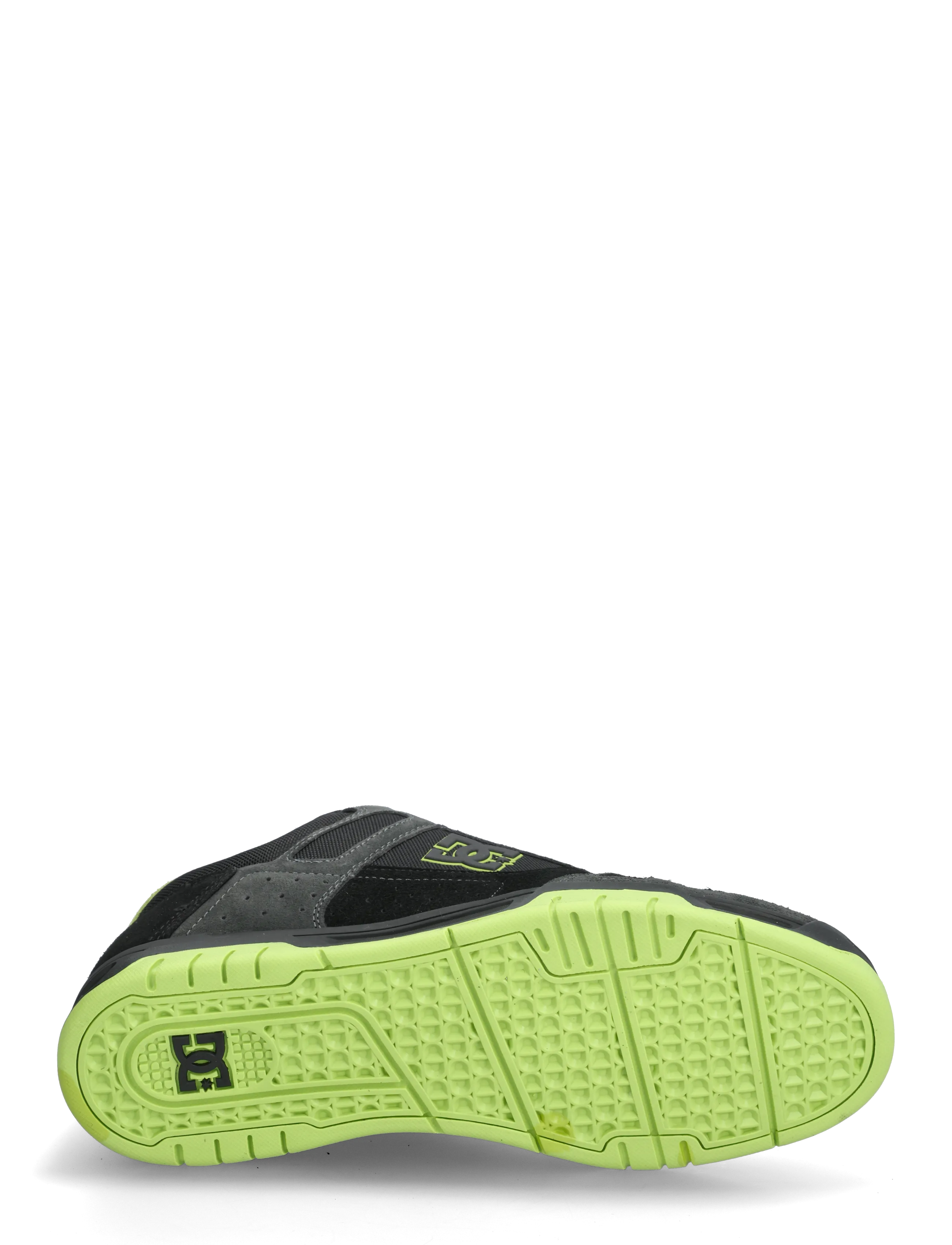 DC - STAG - matalavartiset tennarit - black/grey - 4
